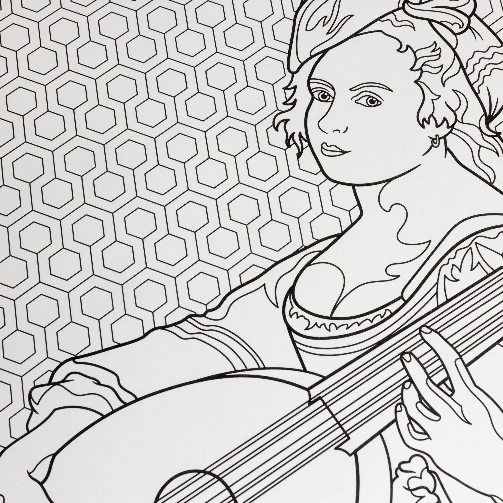 Women in Art Coloring Book | 12 Masterpieces by Female Artists | Thick Premium Paper