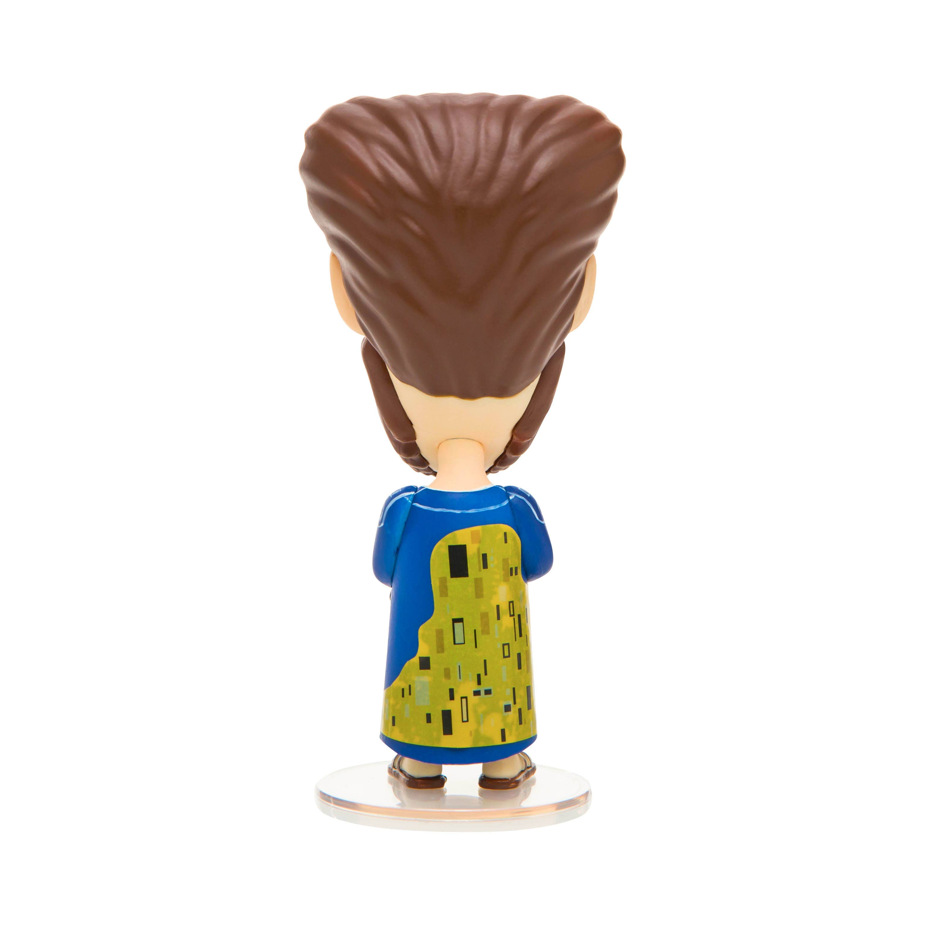 Gustav Klimt Figurine | 5" Art History Collectible | Golden Phase Stickers