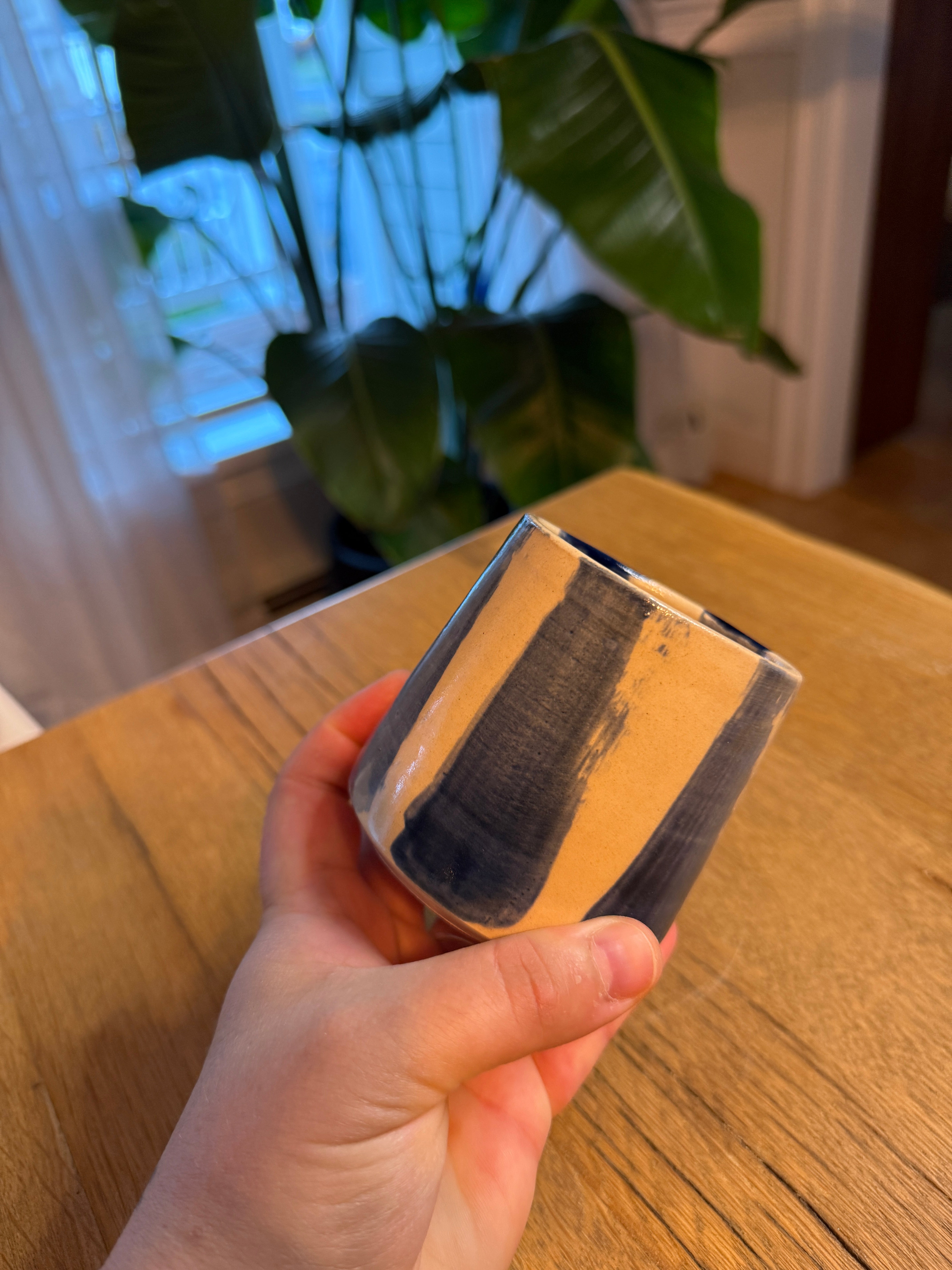 Swirl Mug (Small, Cobalt)