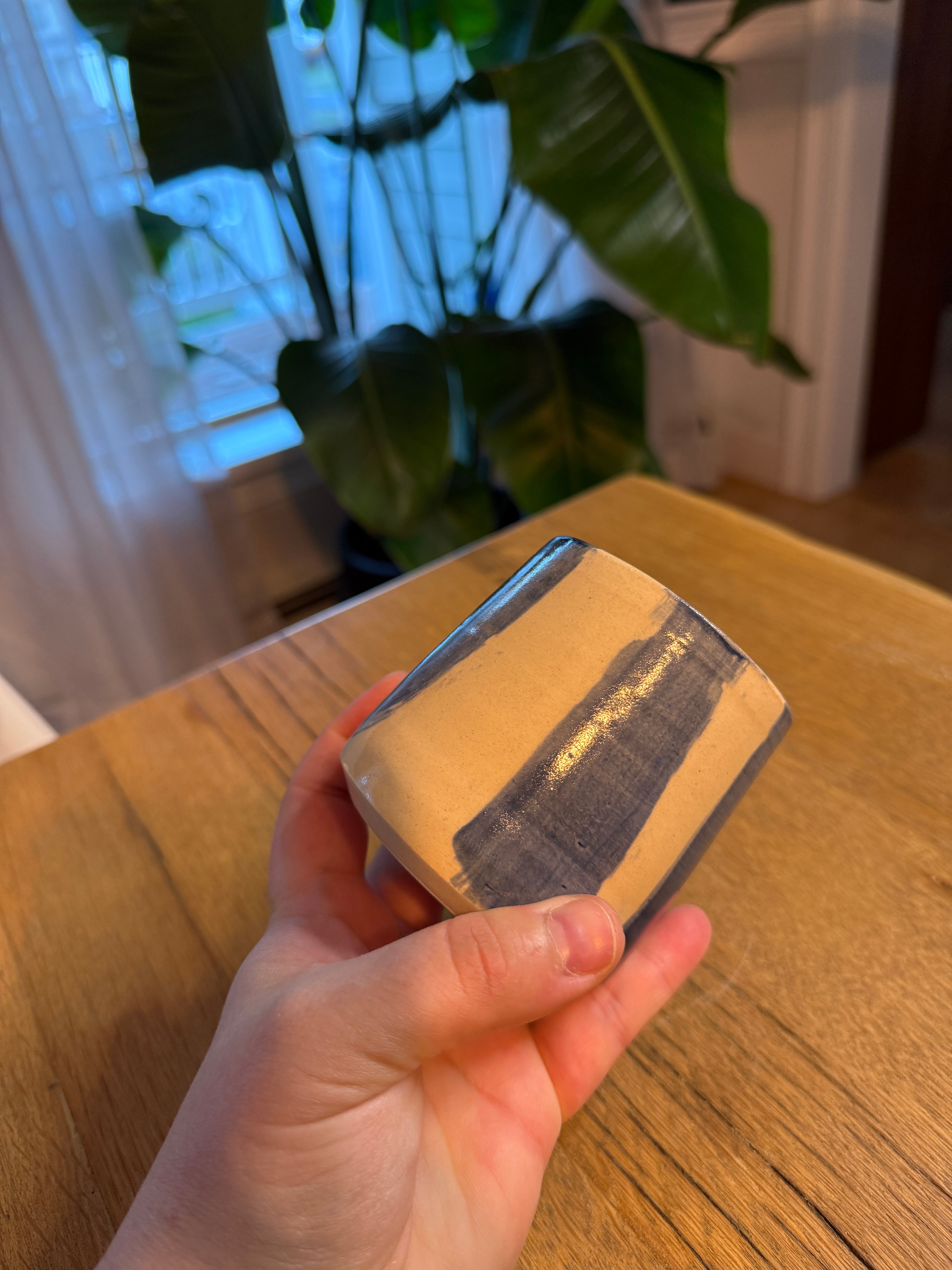 Swirl Mug (Small, Cobalt)