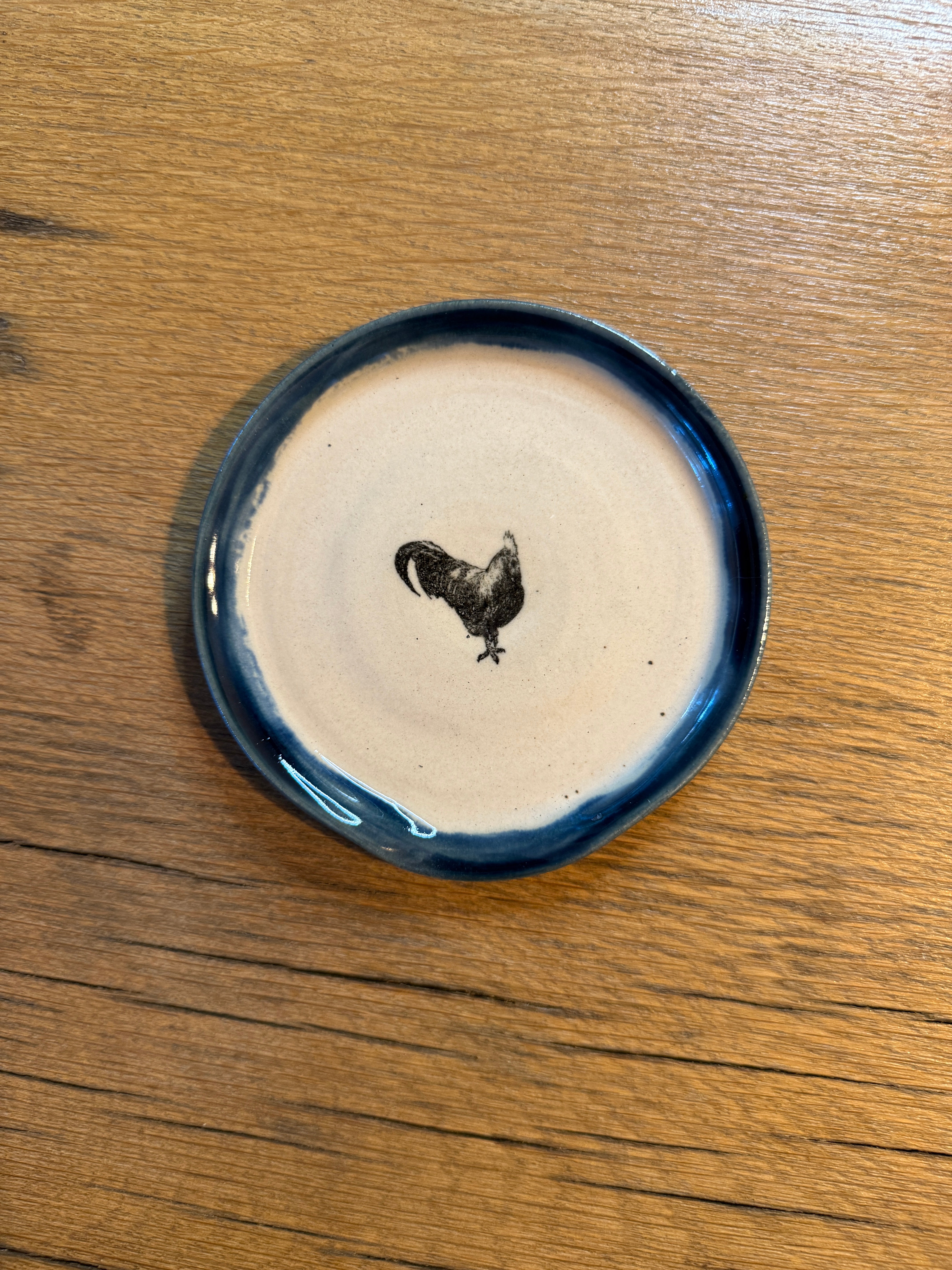 Spoon Rest (Small, Shiny Blue)