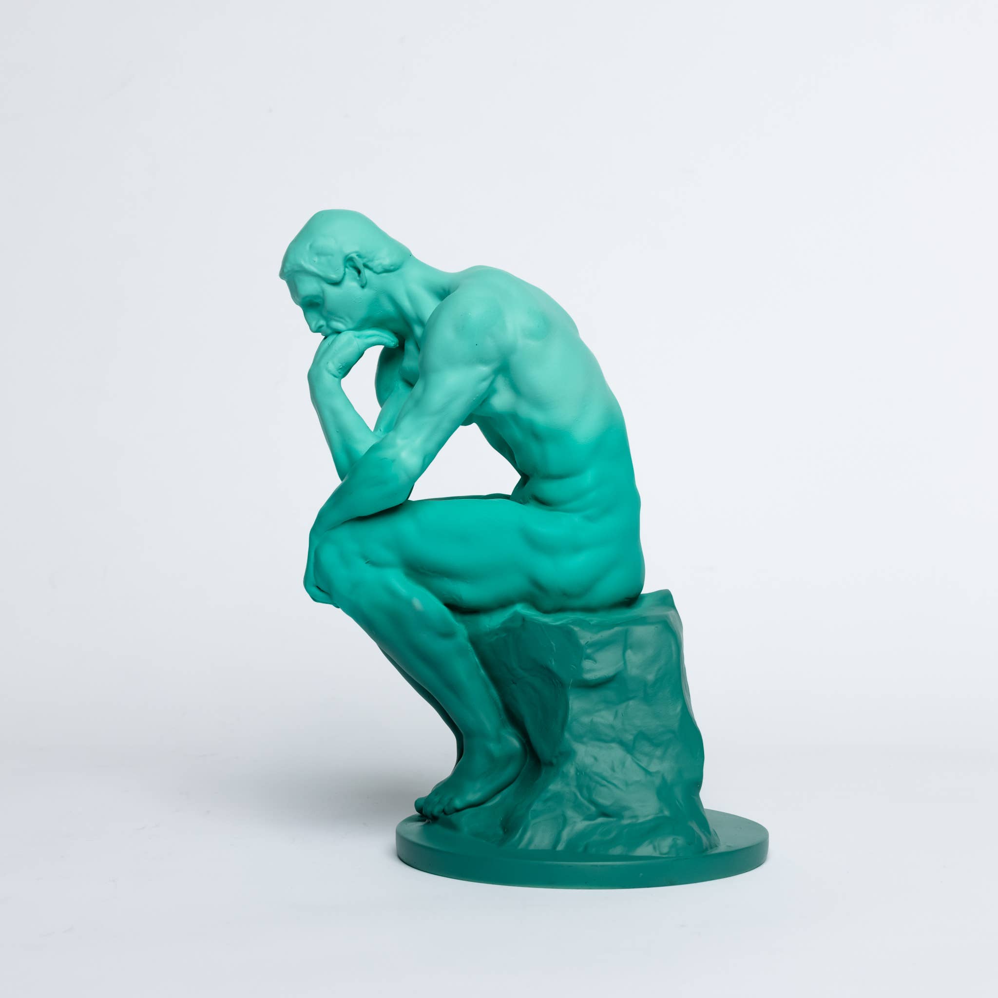 Rodin's The Thinker Statue | 7.9" Colorful Resin Reproduction