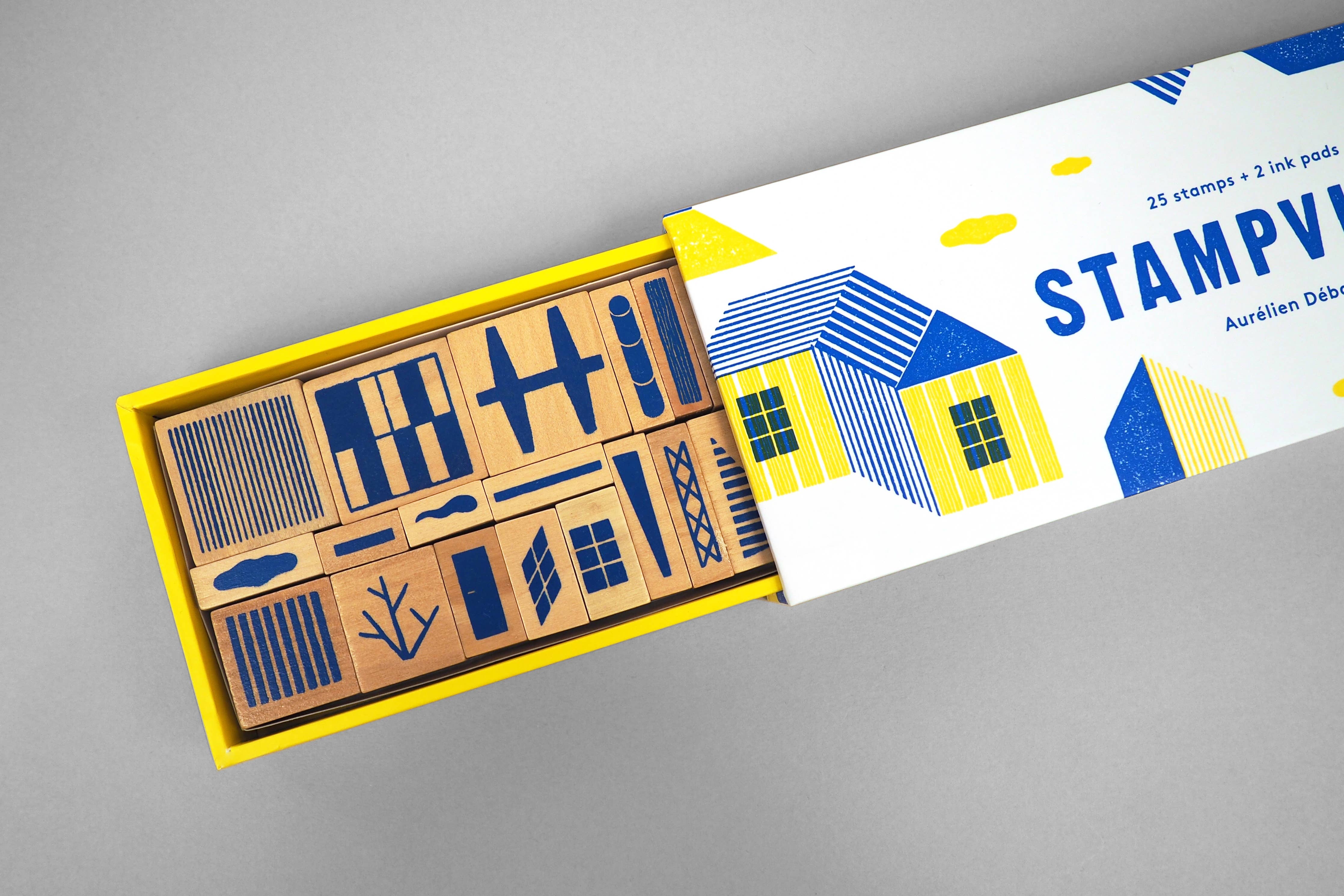 Stampville — Build Your Own Village Stamp Set