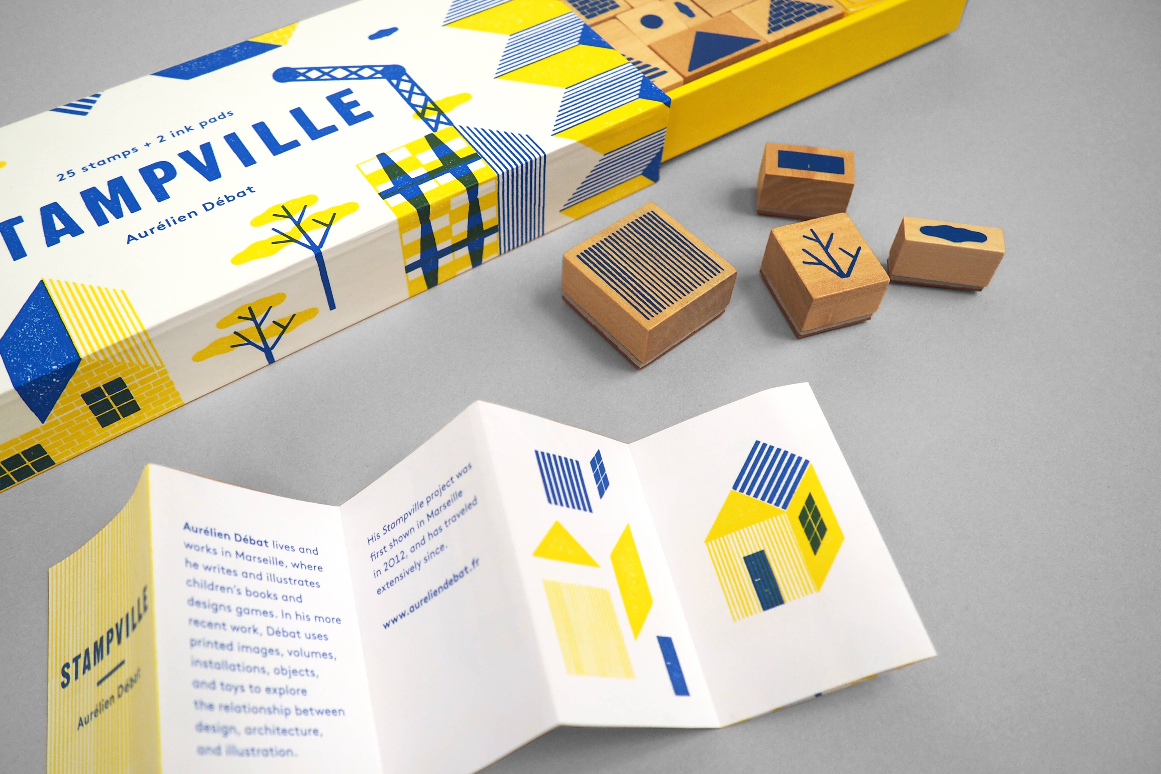 Stampville — Build Your Own Village Stamp Set