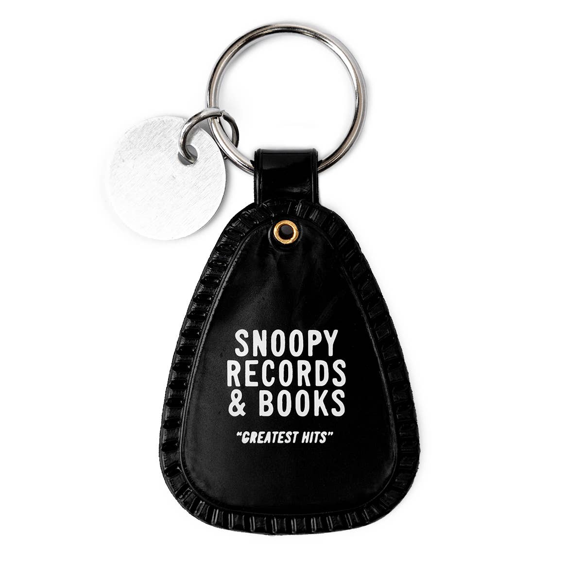 3P4 × Peanuts® “Snoopy Record” Saddle Keychain