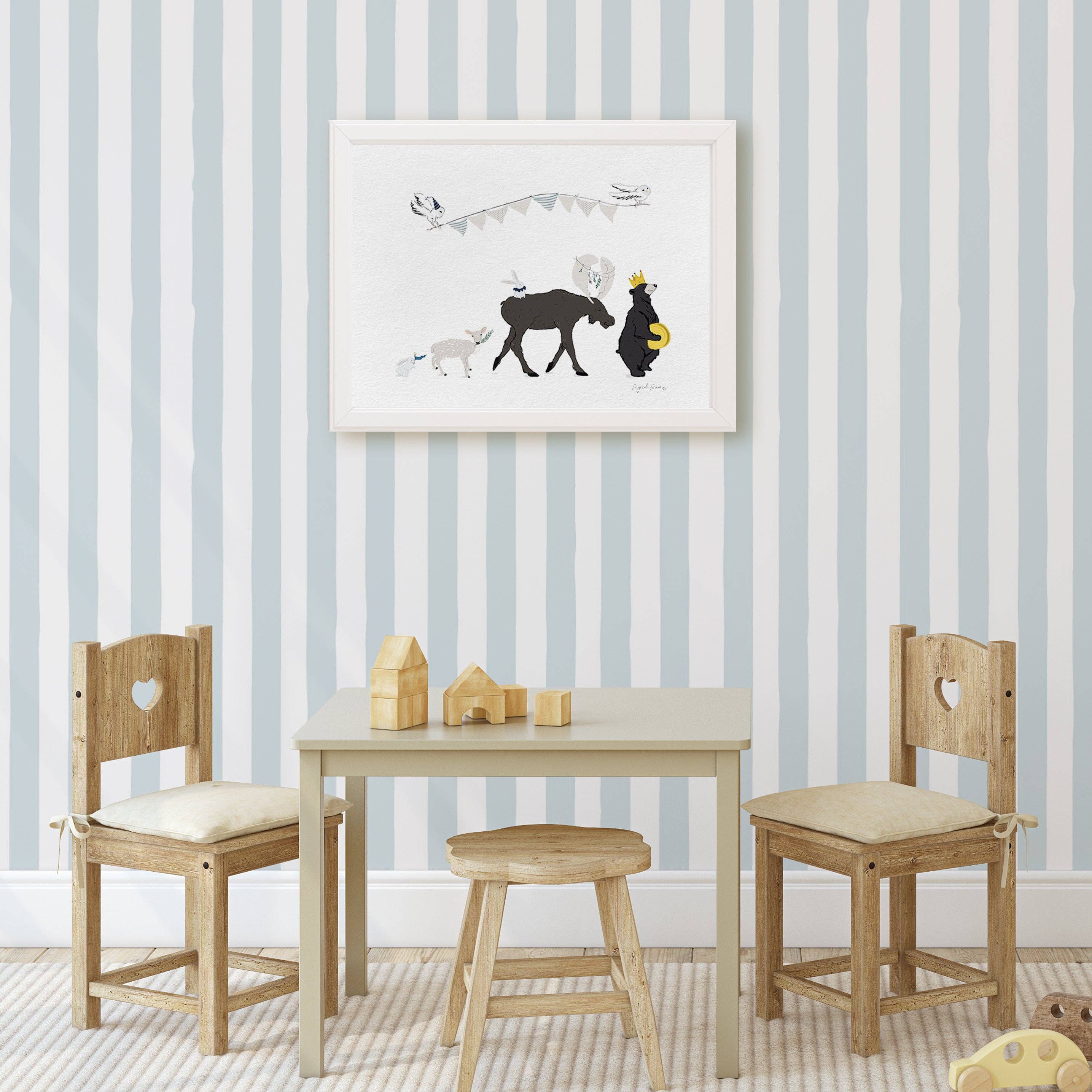 Woods Parade Art Print 11 x 14