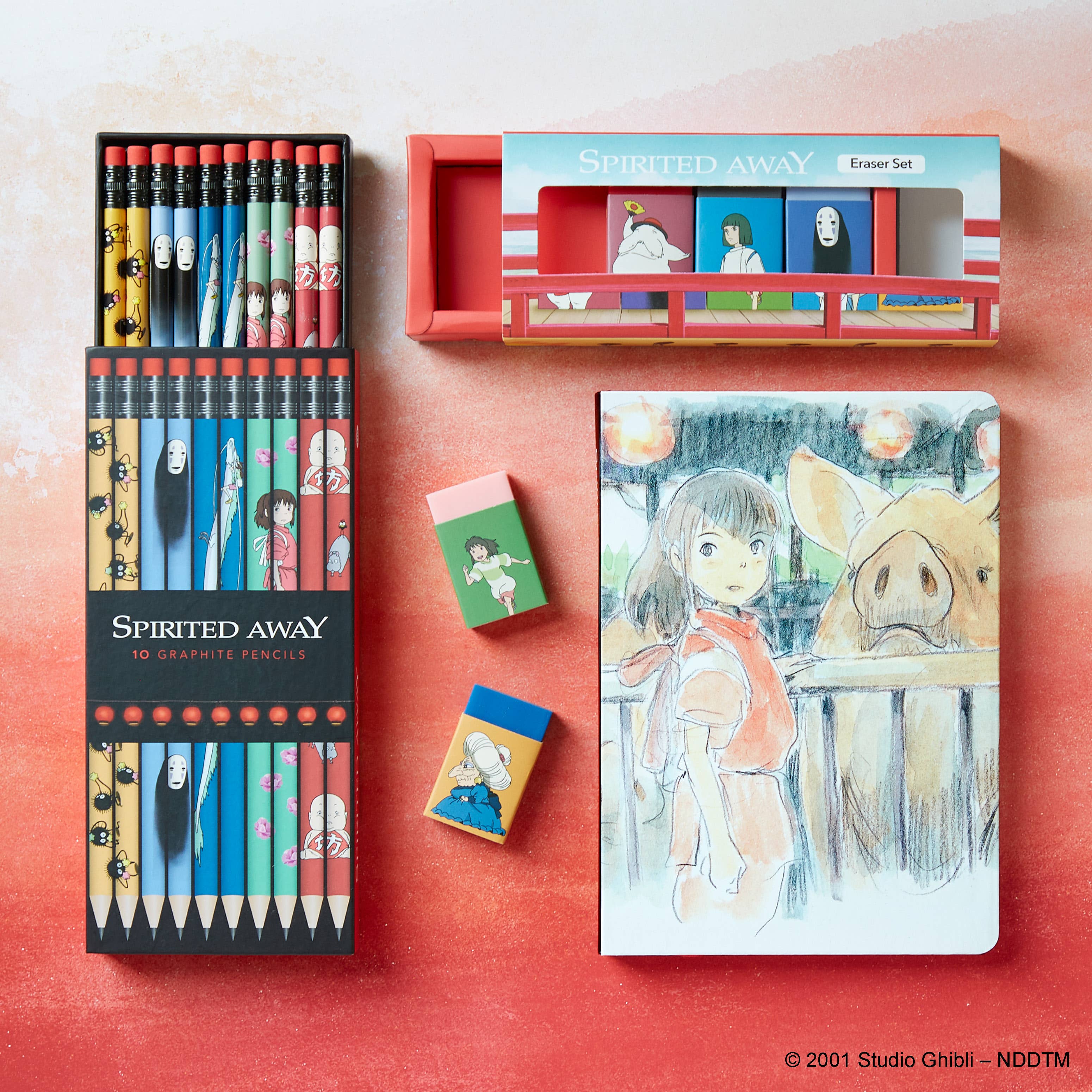 Spirited Away Graphite Pencil Set — Studio Ghibli
