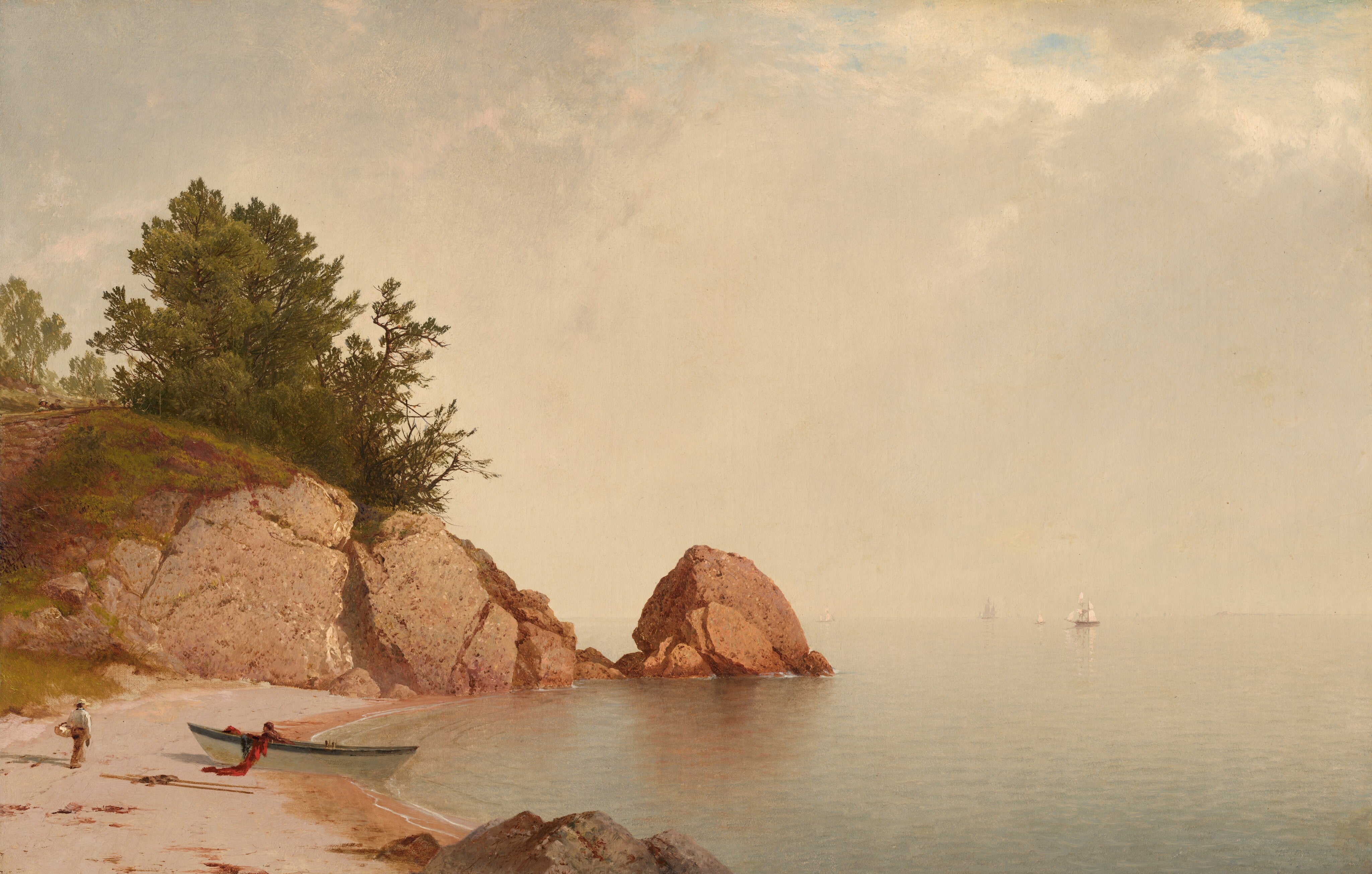 John Frederick Kensett – Beach at Beverly