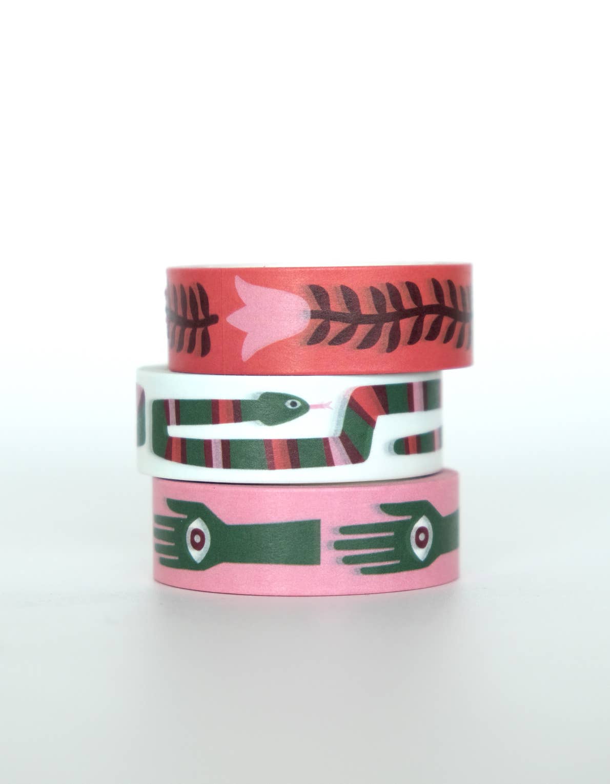 Folk Art Prints Washi Tape — Set of 3