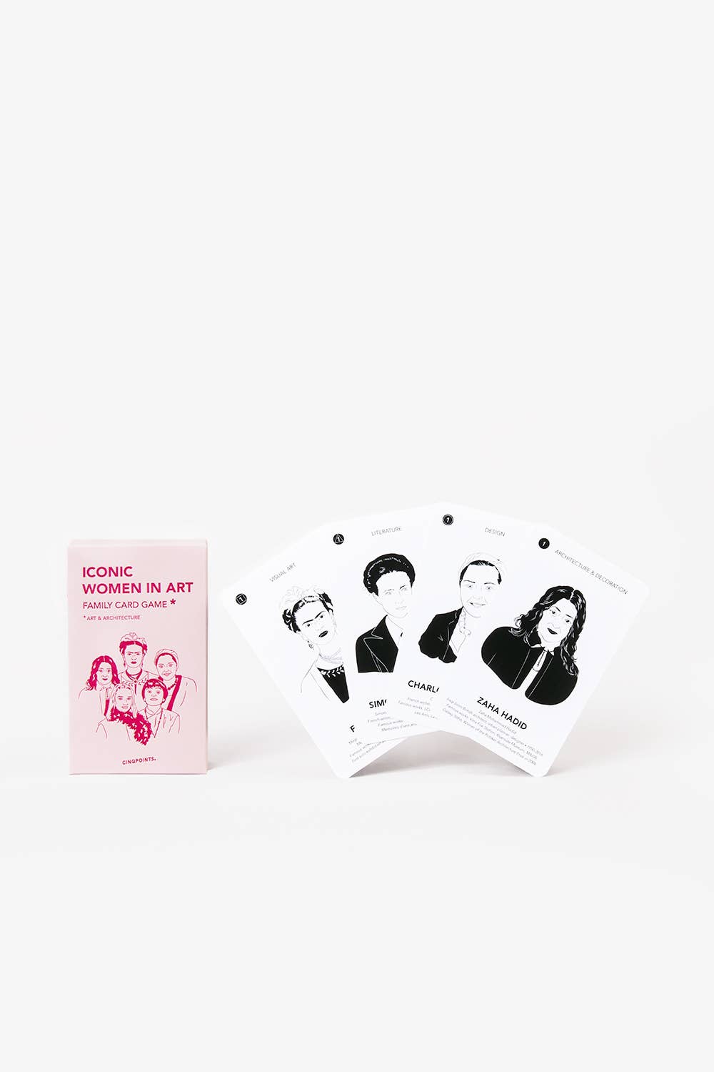 Iconic Women in Art Card Game by Cinqpoints | Happy Families Style | Ages 6+