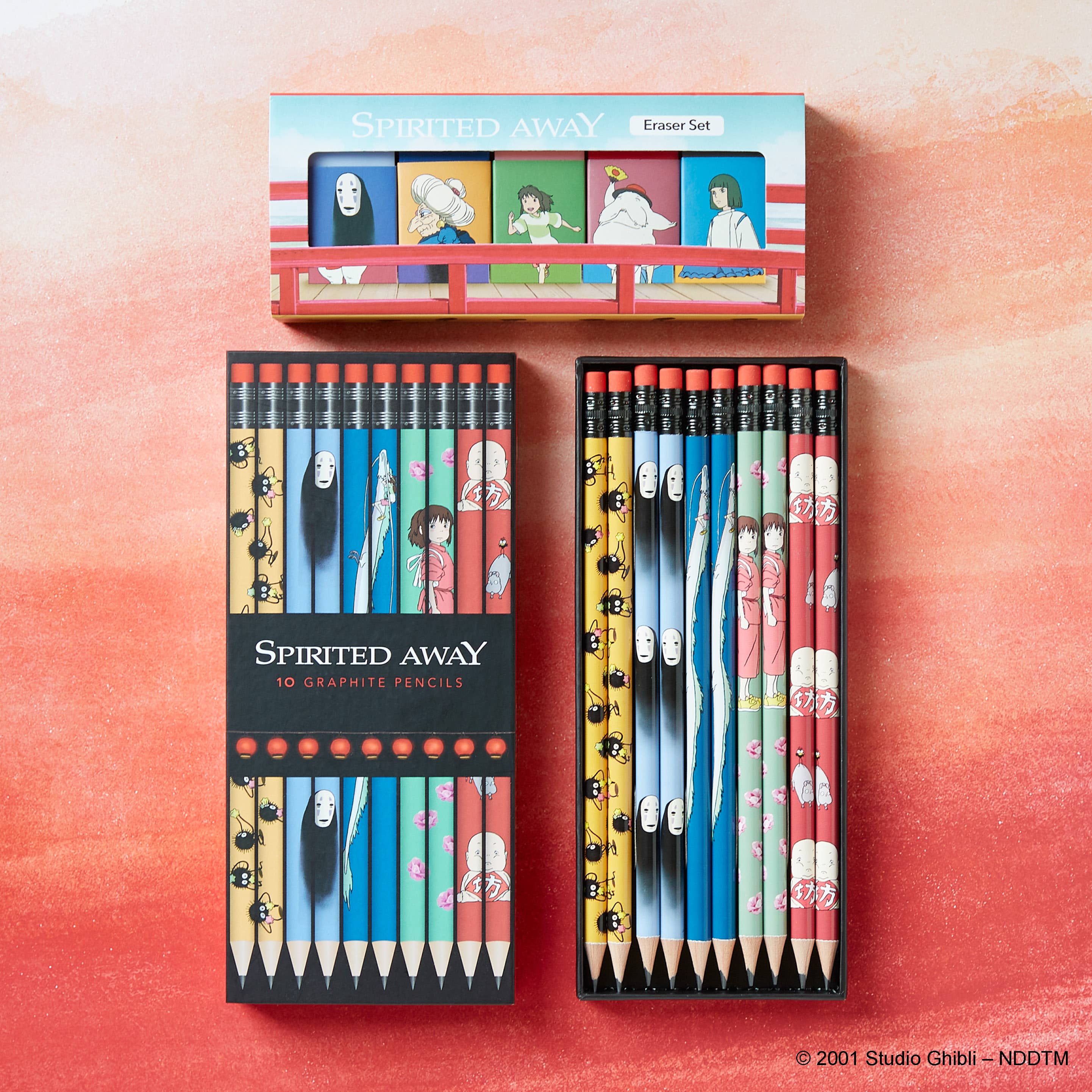 Spirited Away Graphite Pencil Set — Studio Ghibli