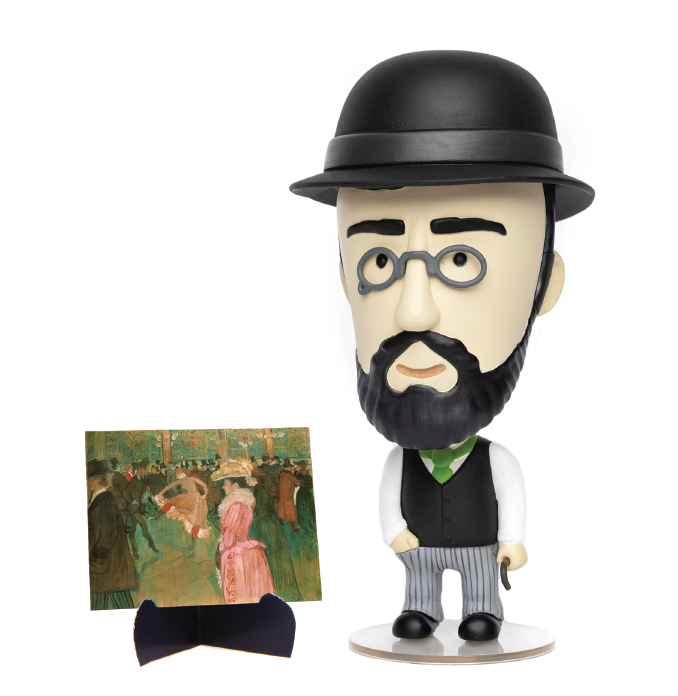 Henri de Toulouse-Lautrec Figurine | 5" Art History Collectible | PVC