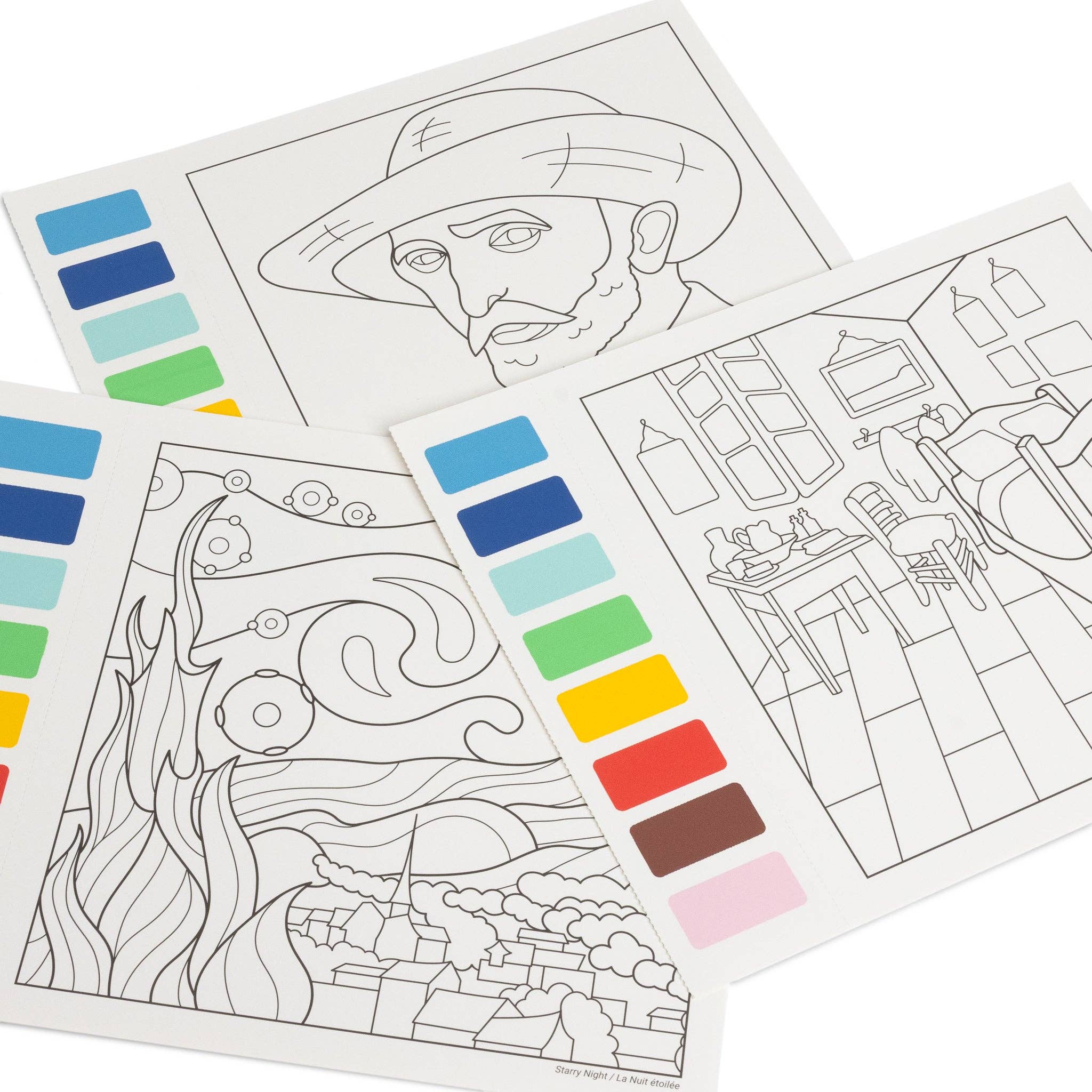 Van Gogh Watercolor Kit for Kids | 12 Masterpieces | Paint Your Own Art