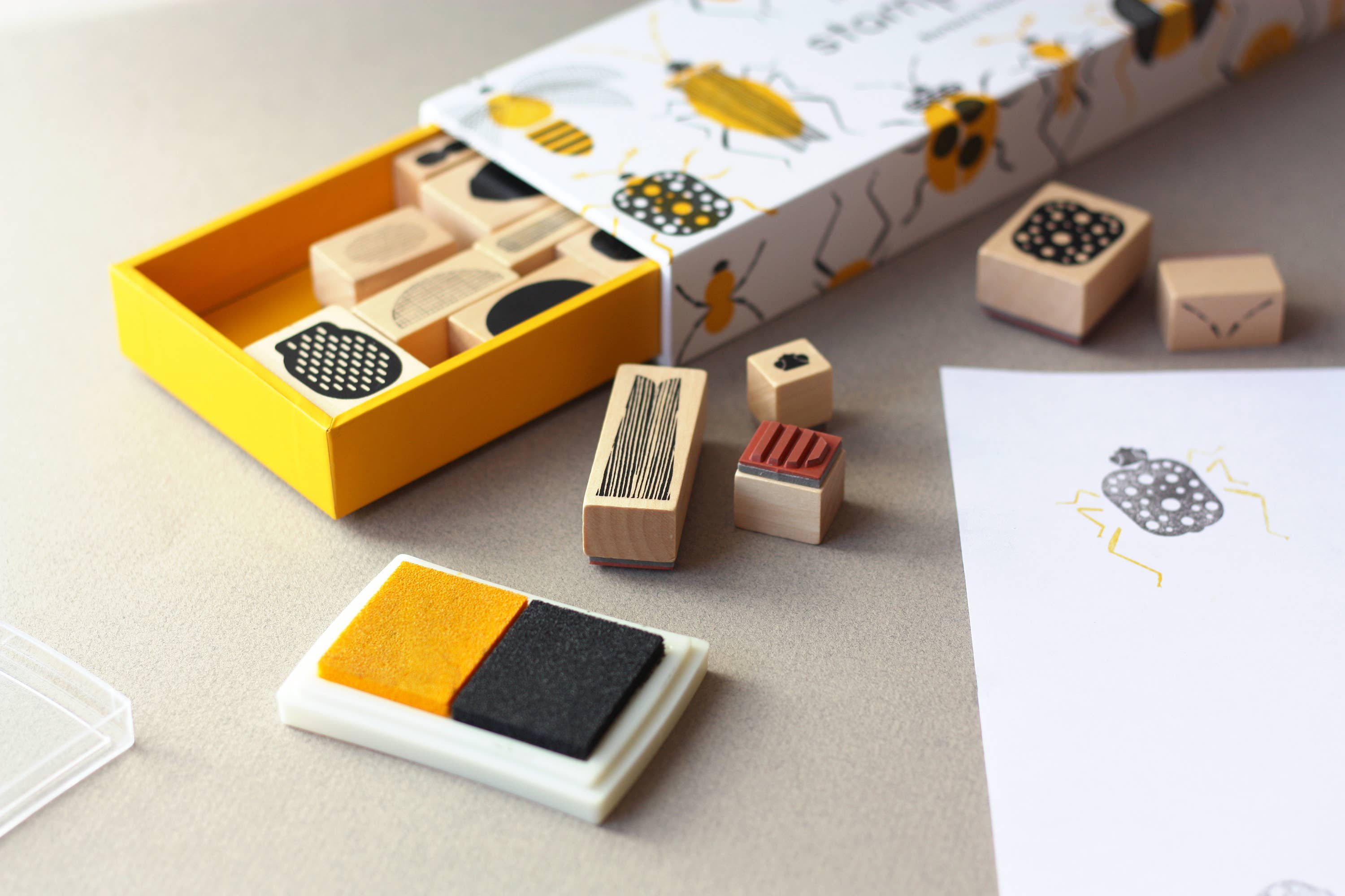 Stamp Bugs Rubber Stamp Kit