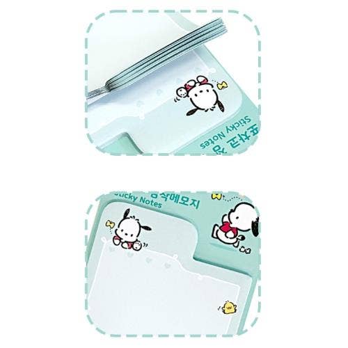 Sanrio Characters Sticky Memo Pad — Pochacco