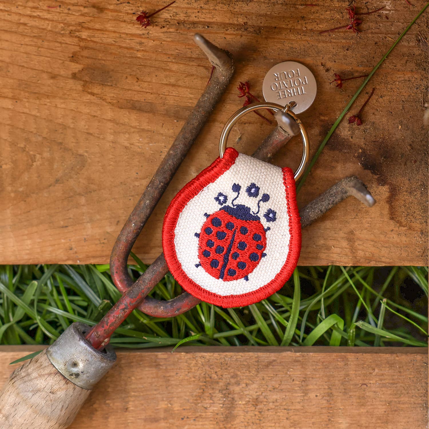 Patch Keychain - Ladybug