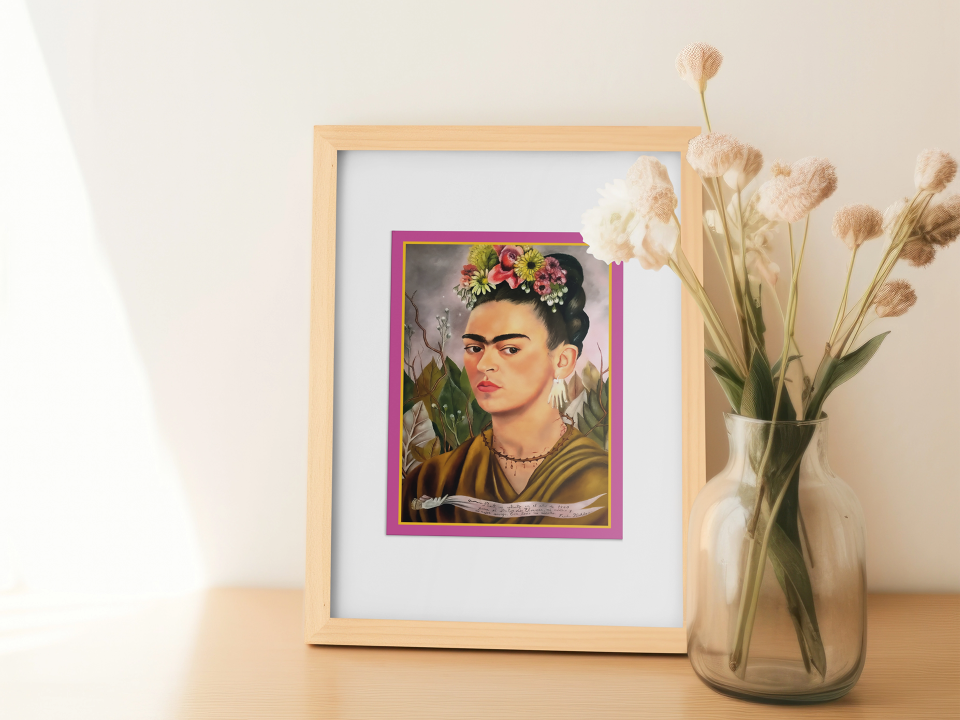 Frida Kahlo Stationery Set by Mon Petit Art | 15 Cards & Labels