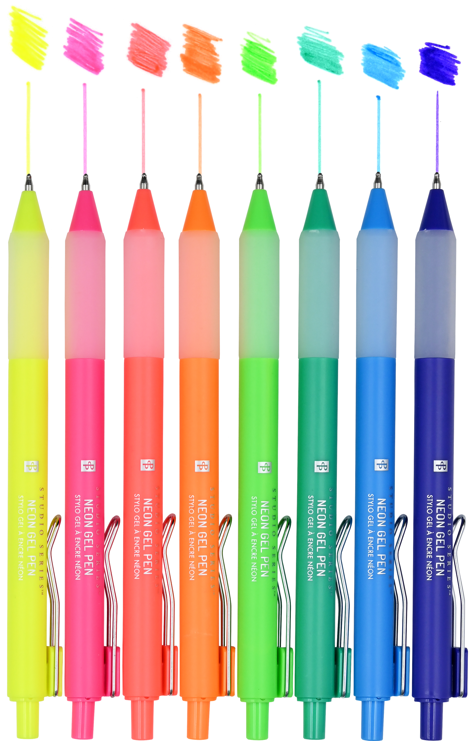 Studio Series Neon Gel Pens – Set of 8