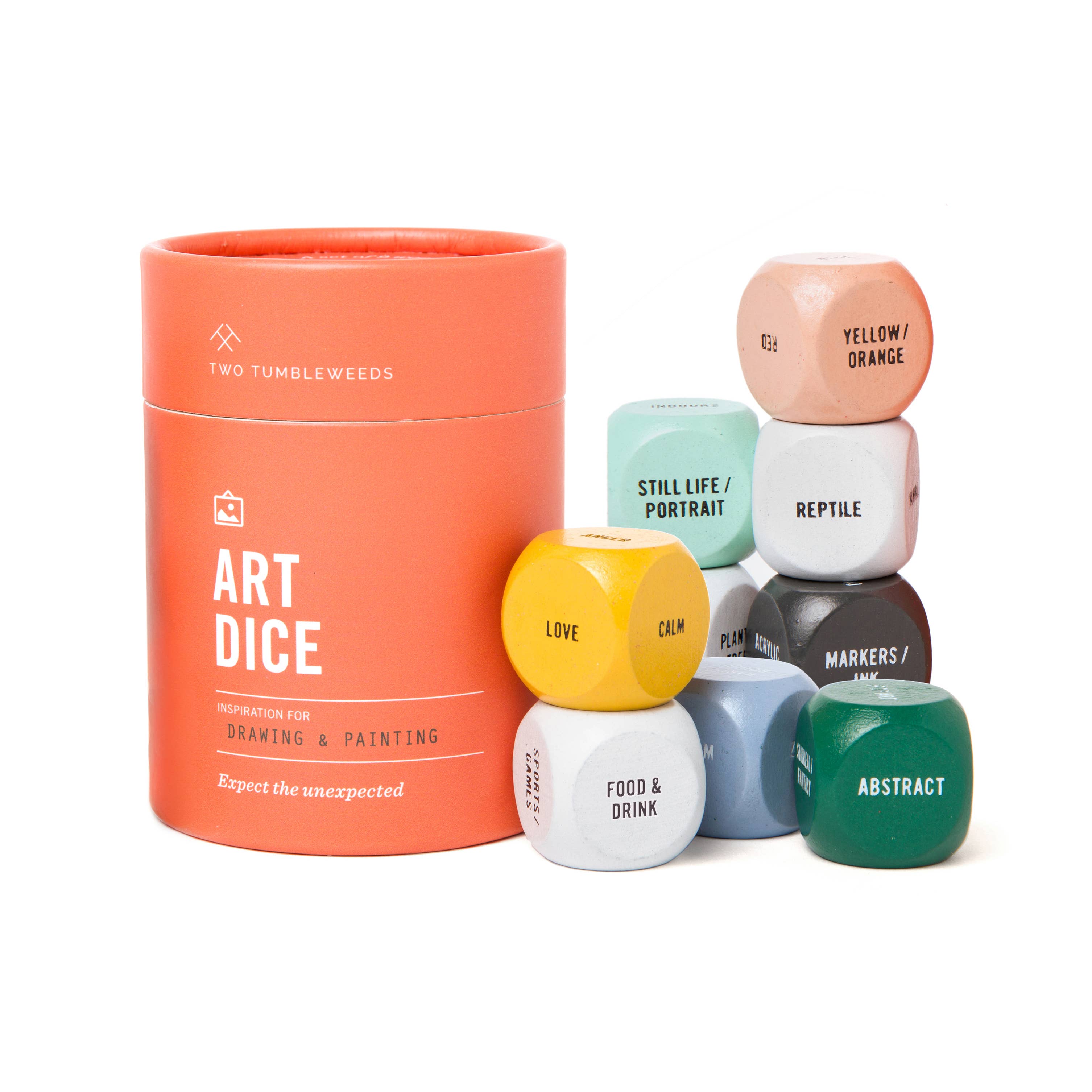 Art Dice: The Creative Prompt Set for Artists, Teachers & Beginners