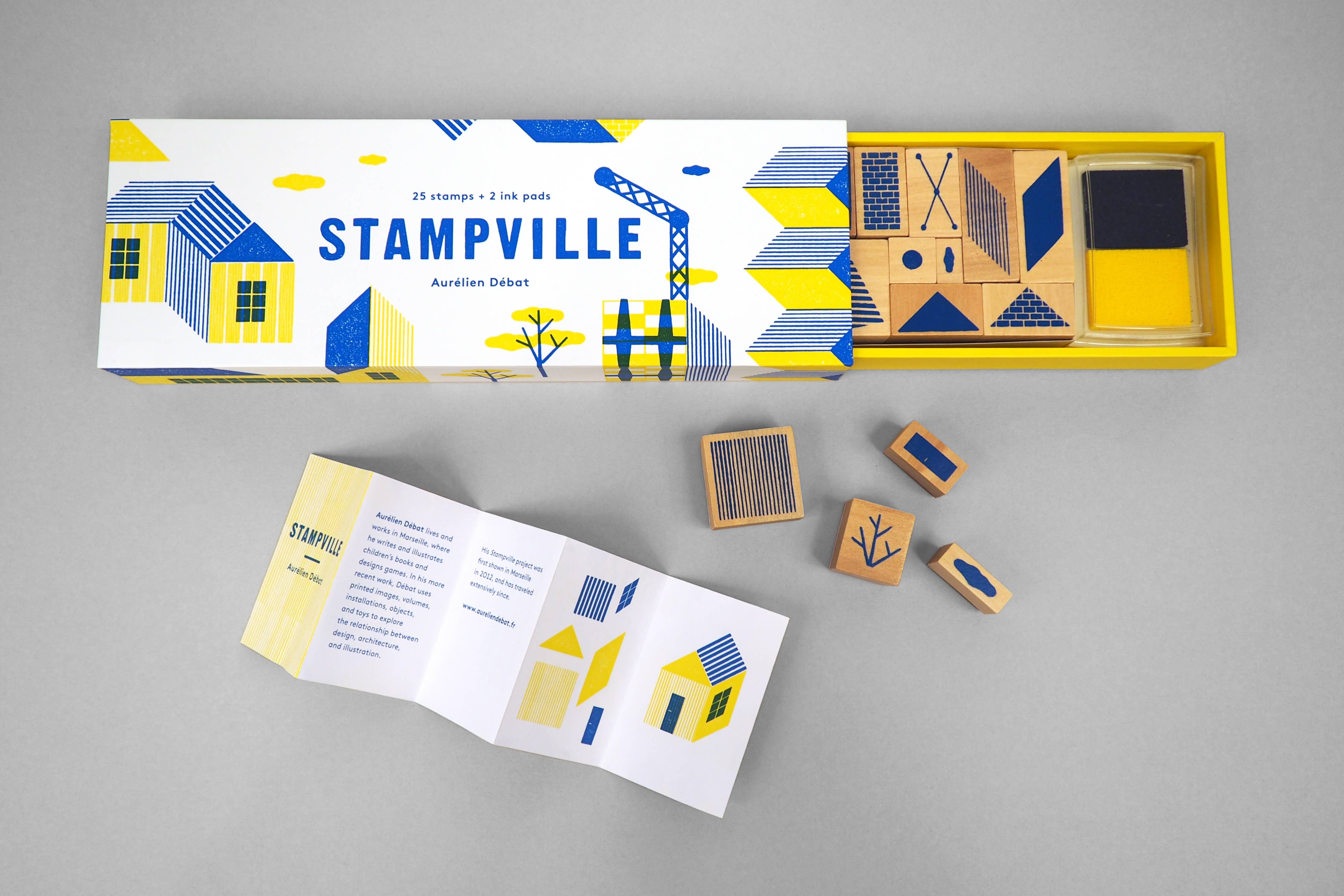 Stampville — Build Your Own Village Stamp Set