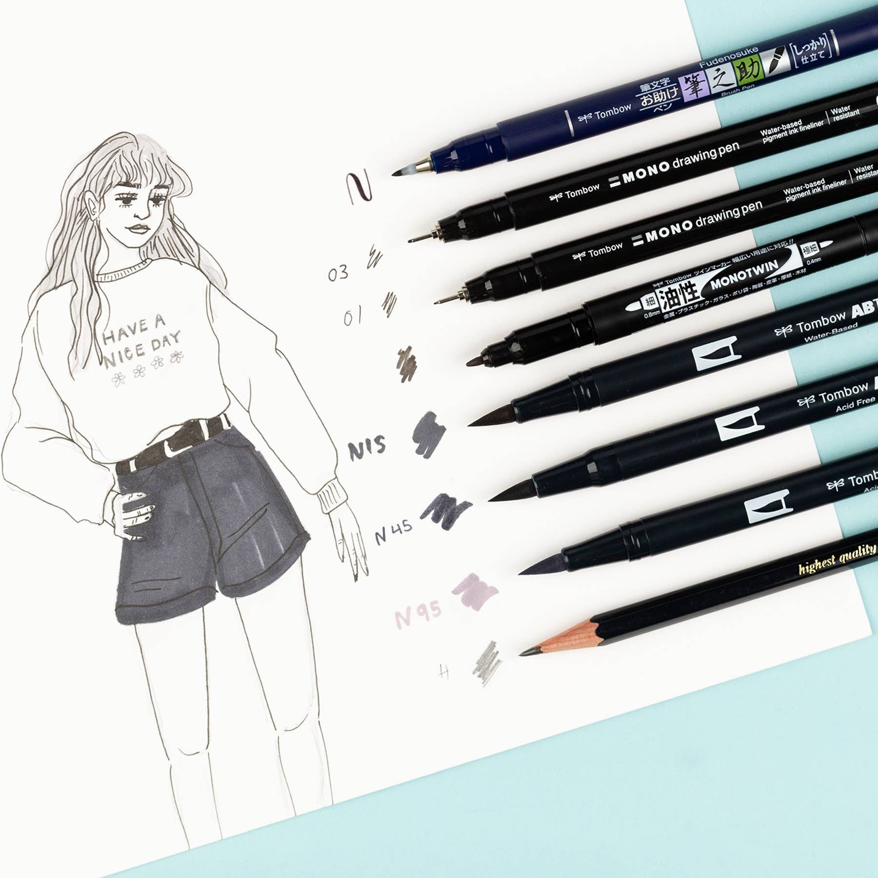 Tombow “Illustration” Set