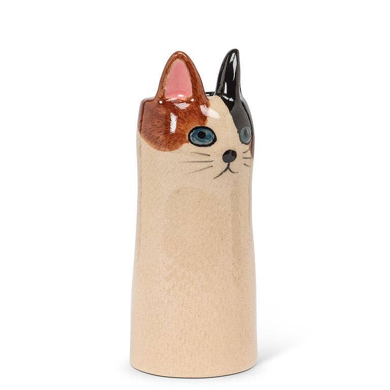 Skinny Cat Vase — 6"