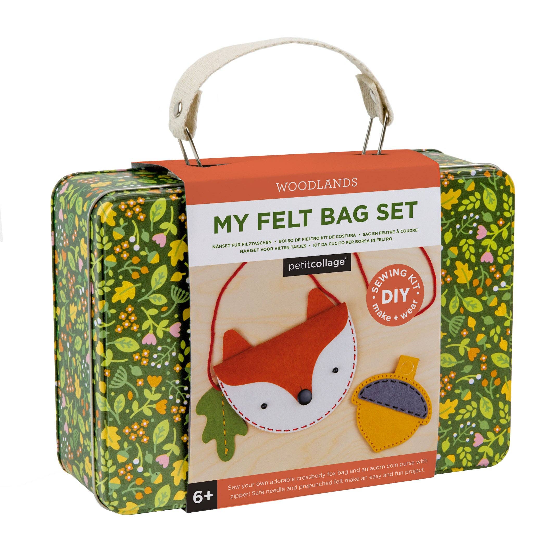DIY Woodland Fox Felt Bag Kit