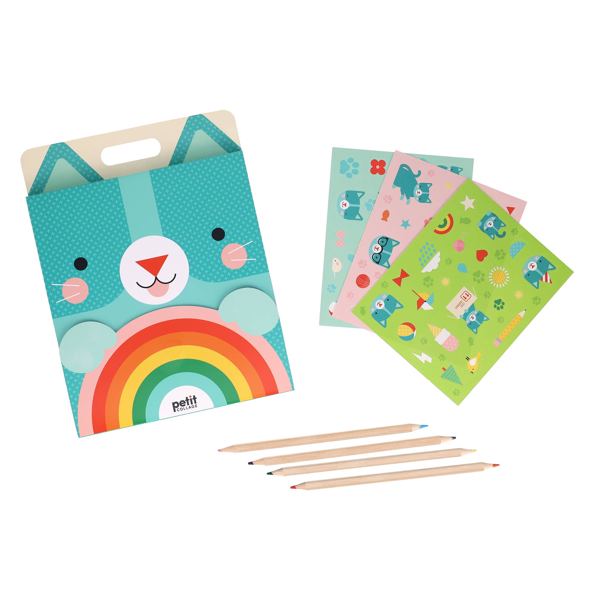 Kids Carry-Along Kitten Sketch Kit