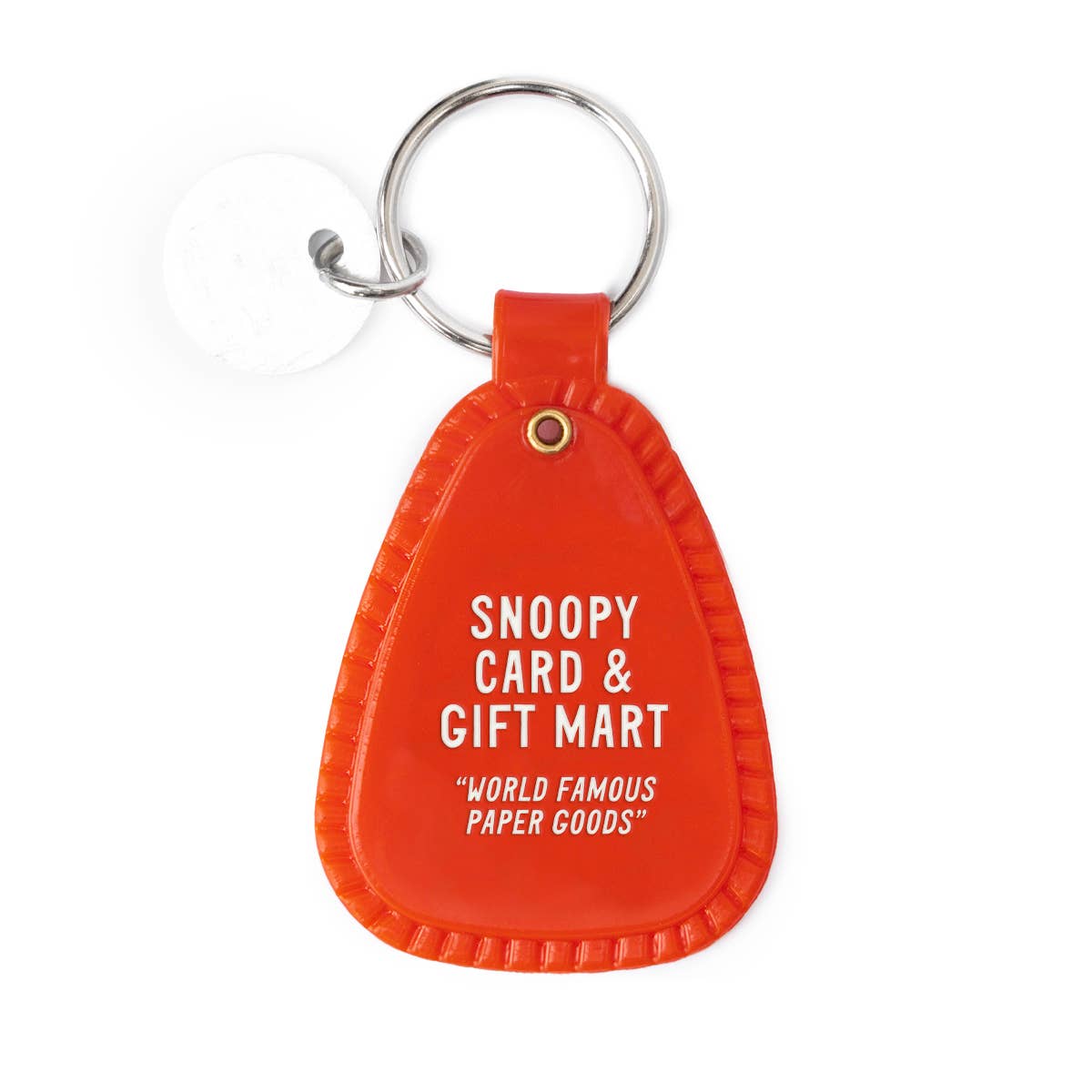 3P4 × Peanuts® “Snoopy Heart” Saddle Keychain