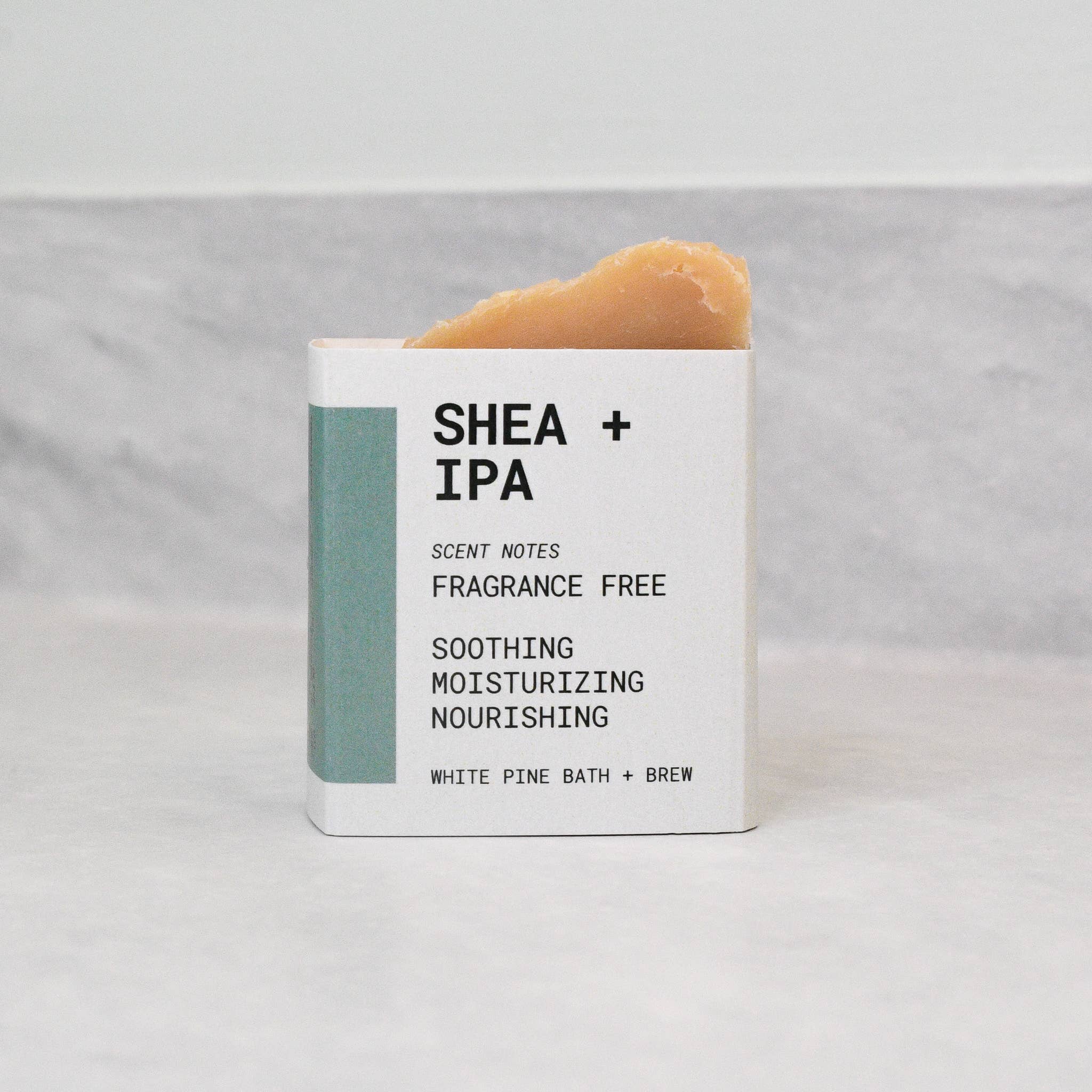 Shea + IPA - Fragrance Free - Mini Beer Soap