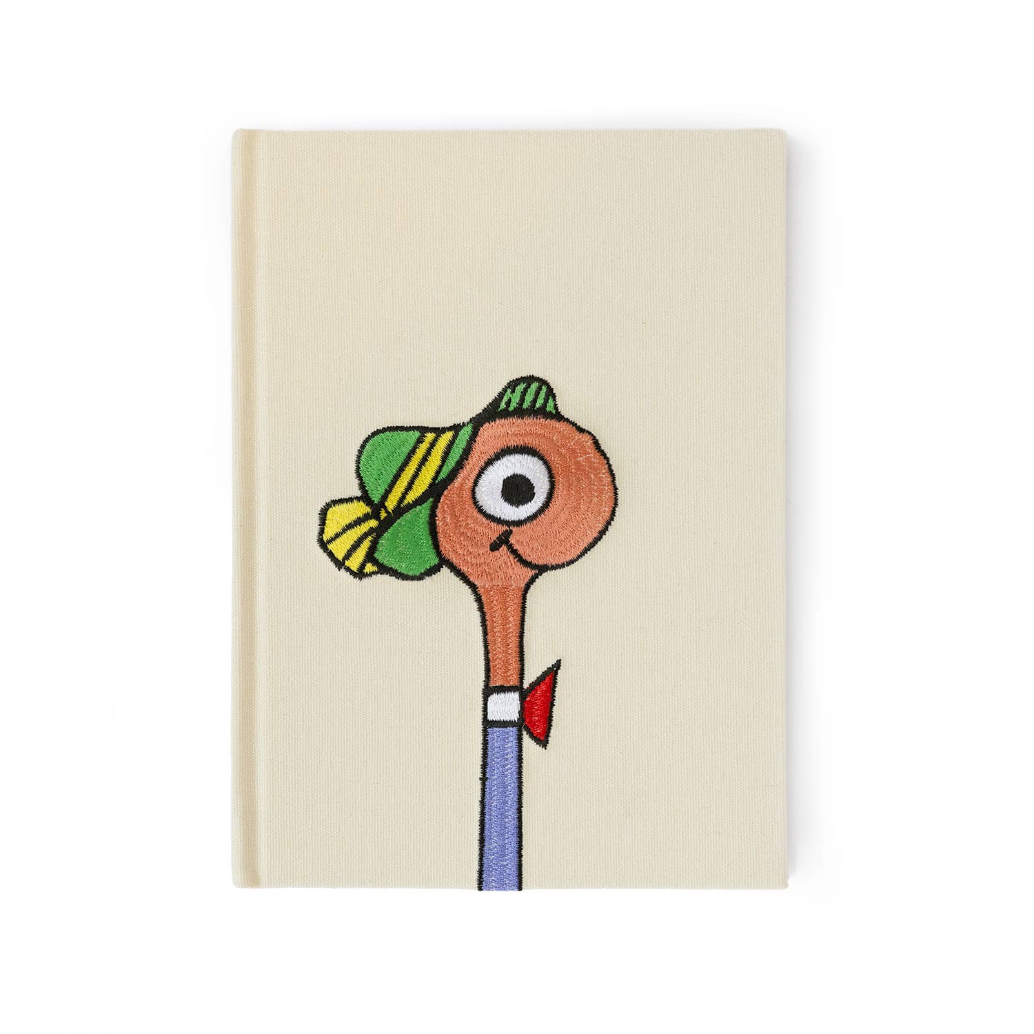3P4 x Richard Scarry - Lowly Worm Embroidered Journal
