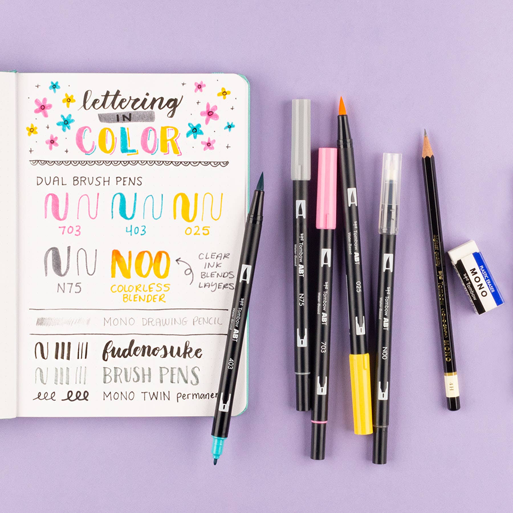 Tombow “Lettering in Color” Set
