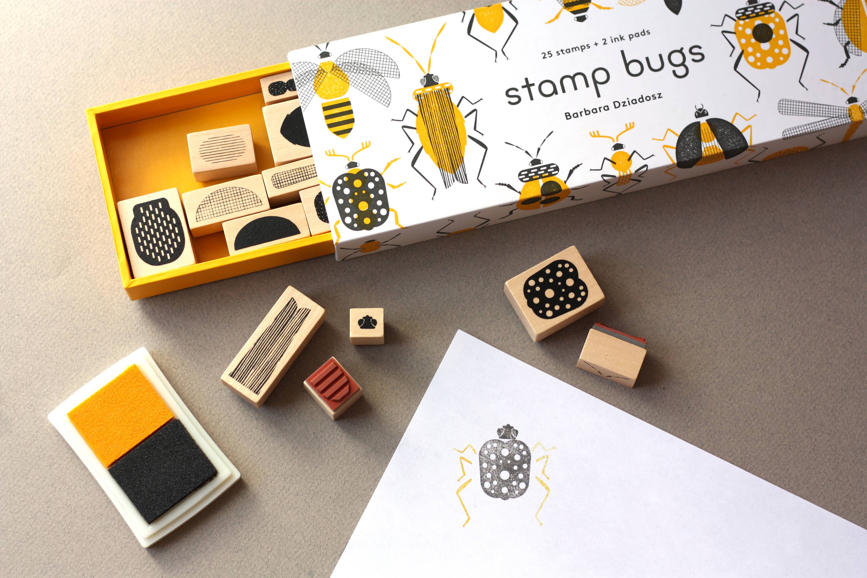 Stamp Bugs Rubber Stamp Kit