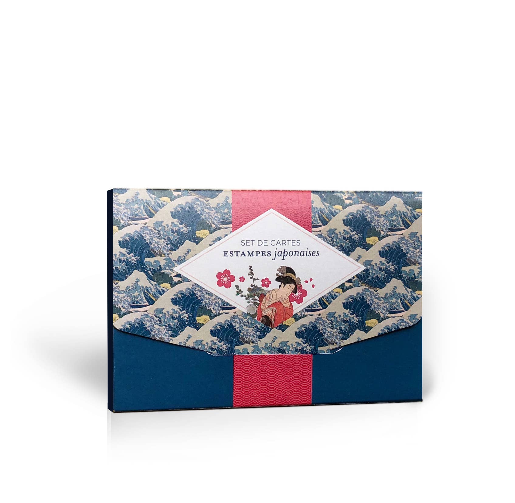 Japanese Prints Stationery Set | 15 Cards & Labels by Mon Petit Art | Gift Wrap & Messages