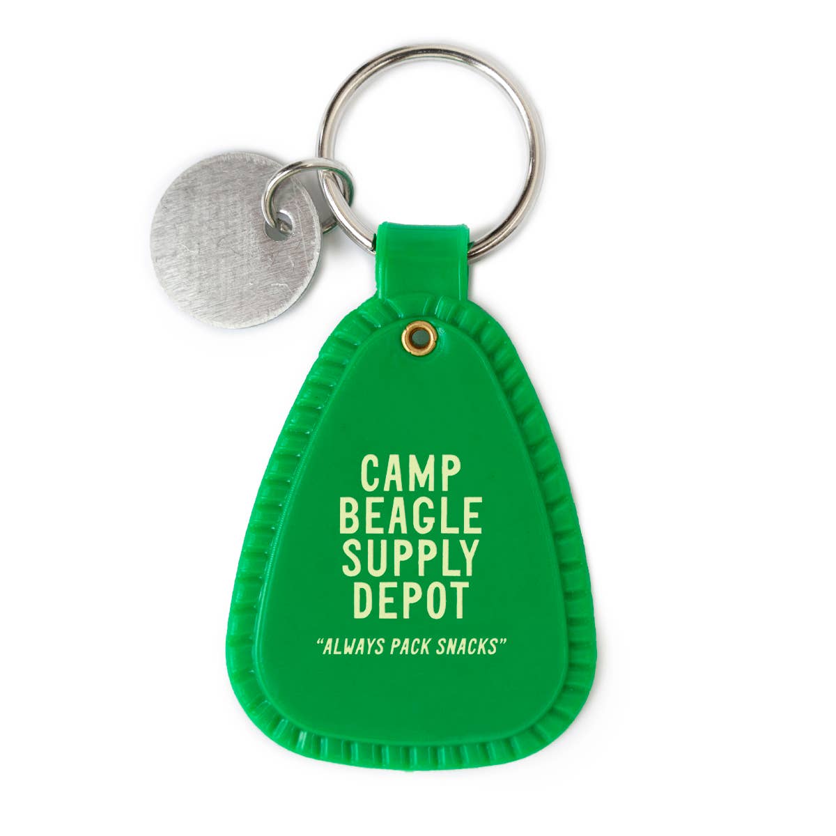 3P4 × Peanuts® “Snoopy Beagle Scout” Saddle Keychain