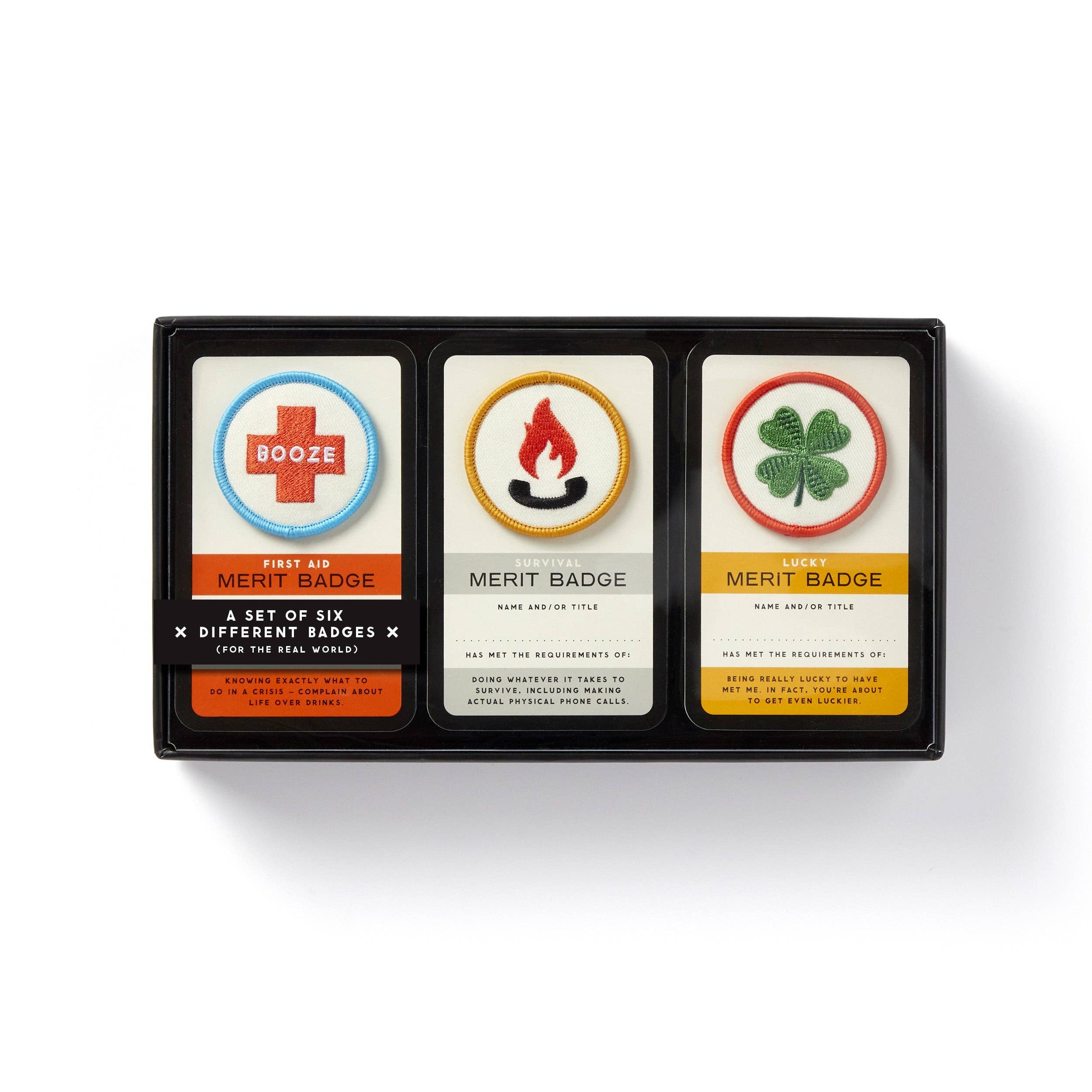 Brass Monkey Merit Badges (For Life) Set