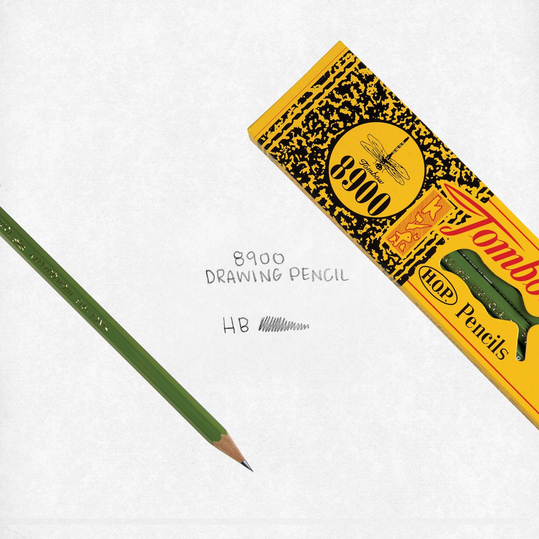 Tombow 8900 Drawing Pencils – 2B (Box of 12)