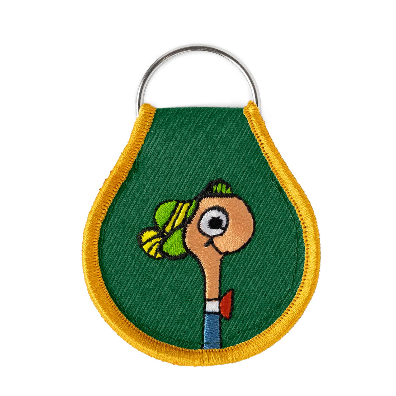 3P4 x Richard Scarry® “Lowly Worm” Patch Keychain