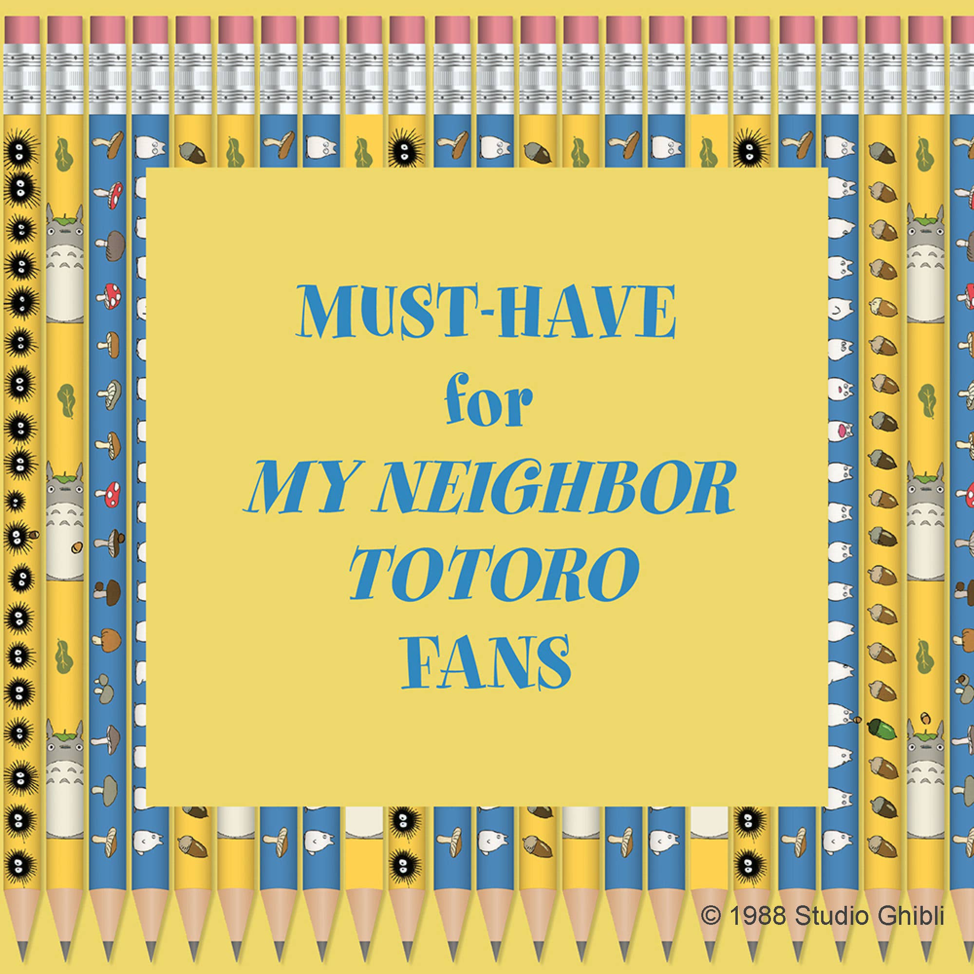 My Neighbor Totoro Graphite Pencil Set — Studio Ghibli