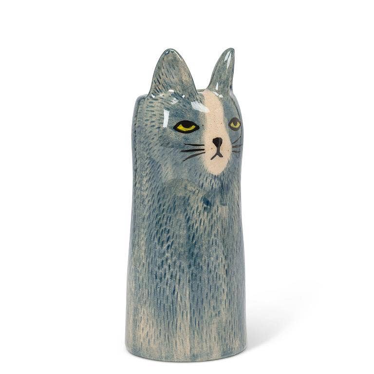 Skinny Cat Vase — 6"