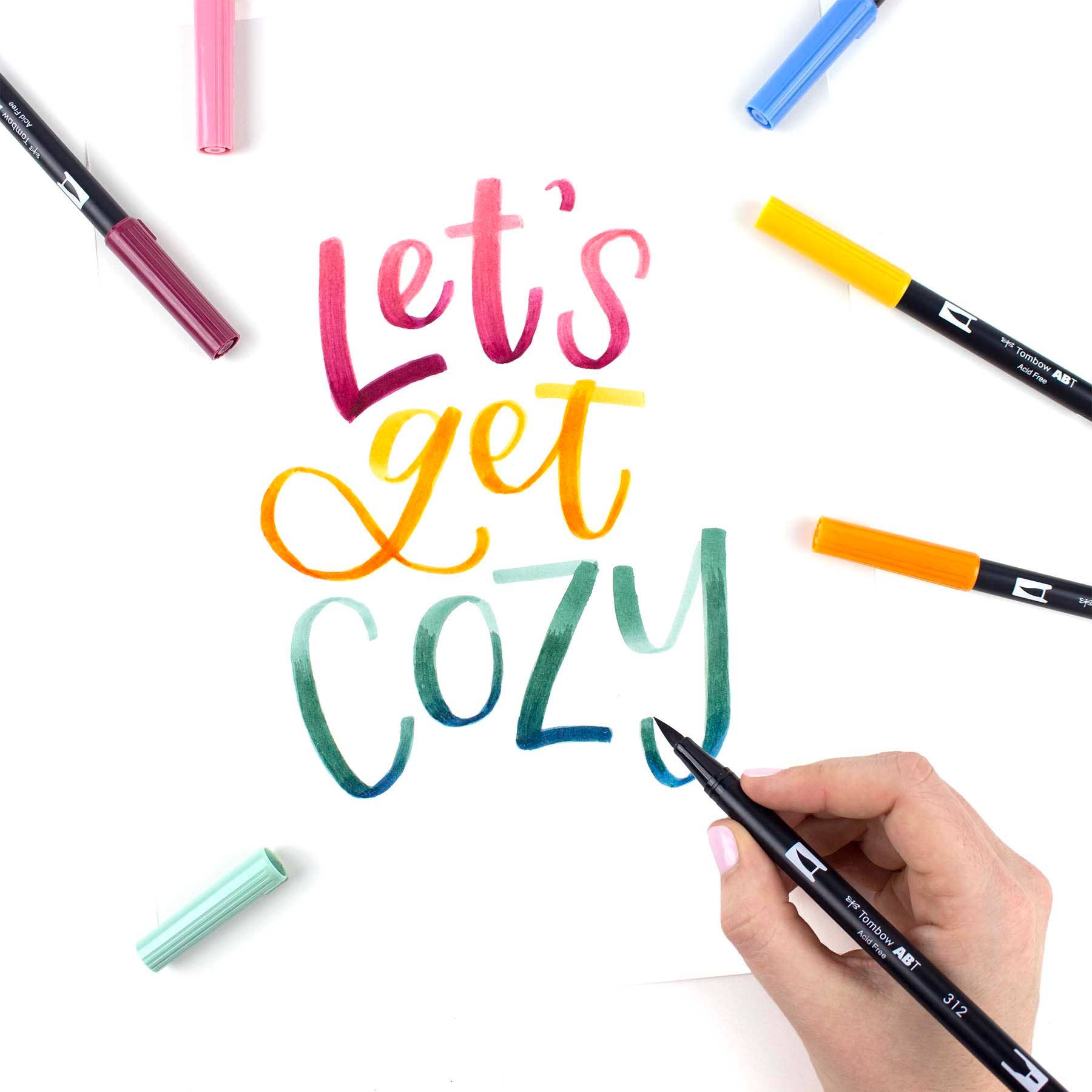 Tombow Dual Brush Pen Art Markers – Cottage Palette (10-Pack)