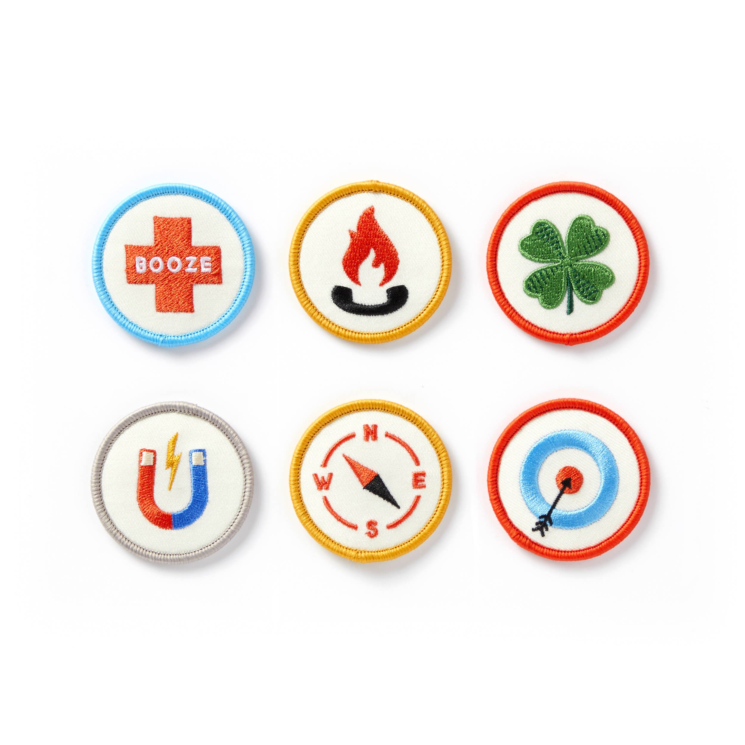 Brass Monkey Merit Badges (For Life) Set