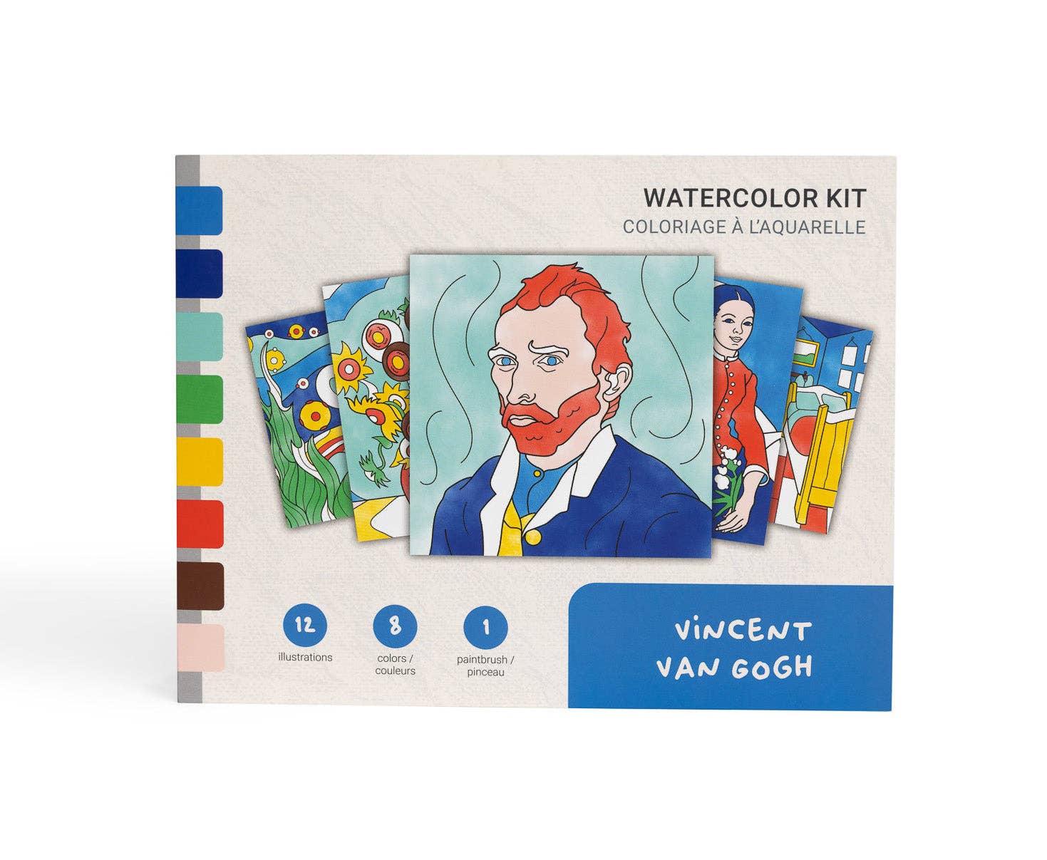 Van Gogh Watercolor Kit for Kids | 12 Masterpieces | Paint Your Own Art
