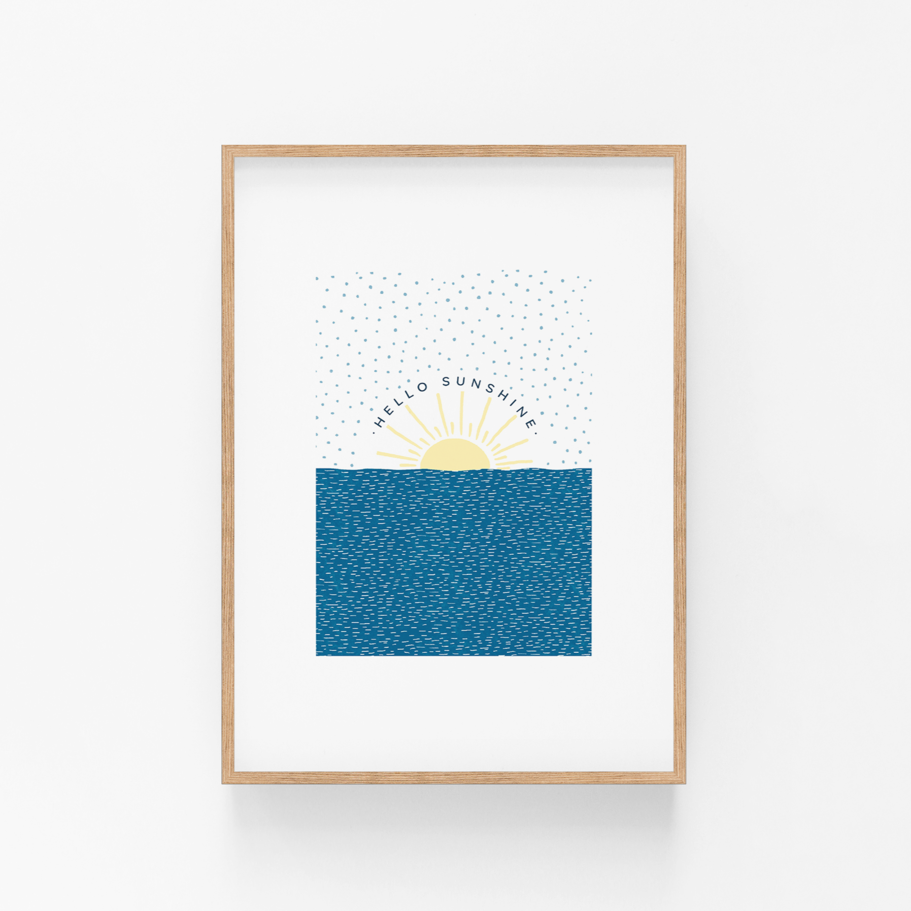Hello Sunshine Art Print
