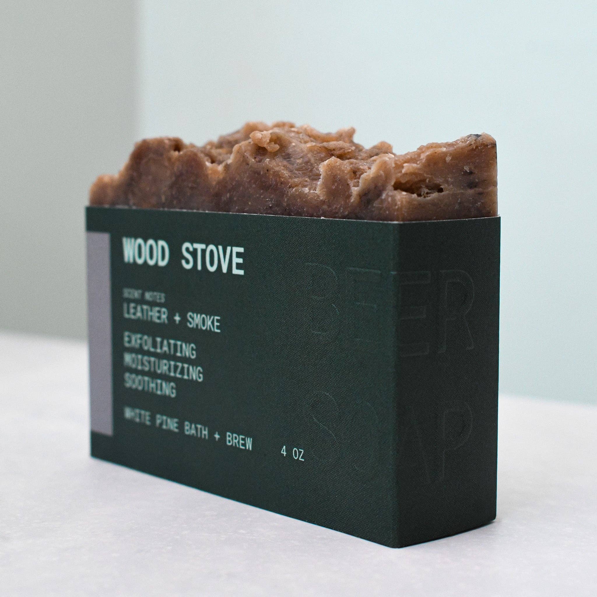Wood Stove - Beer Soap - (Gluten Free Beer)