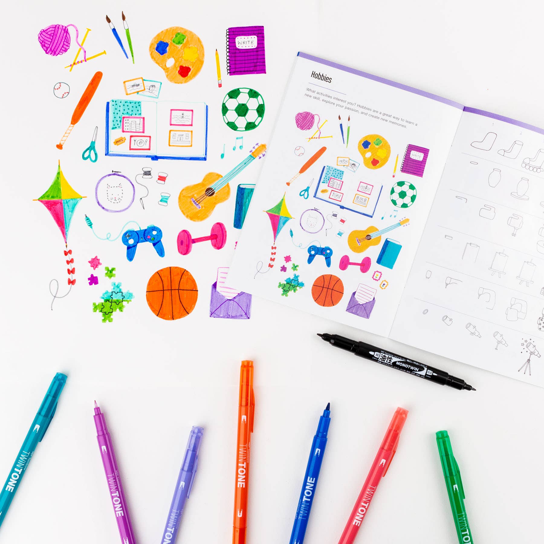 Tombow “Learn to Doodle” Kit