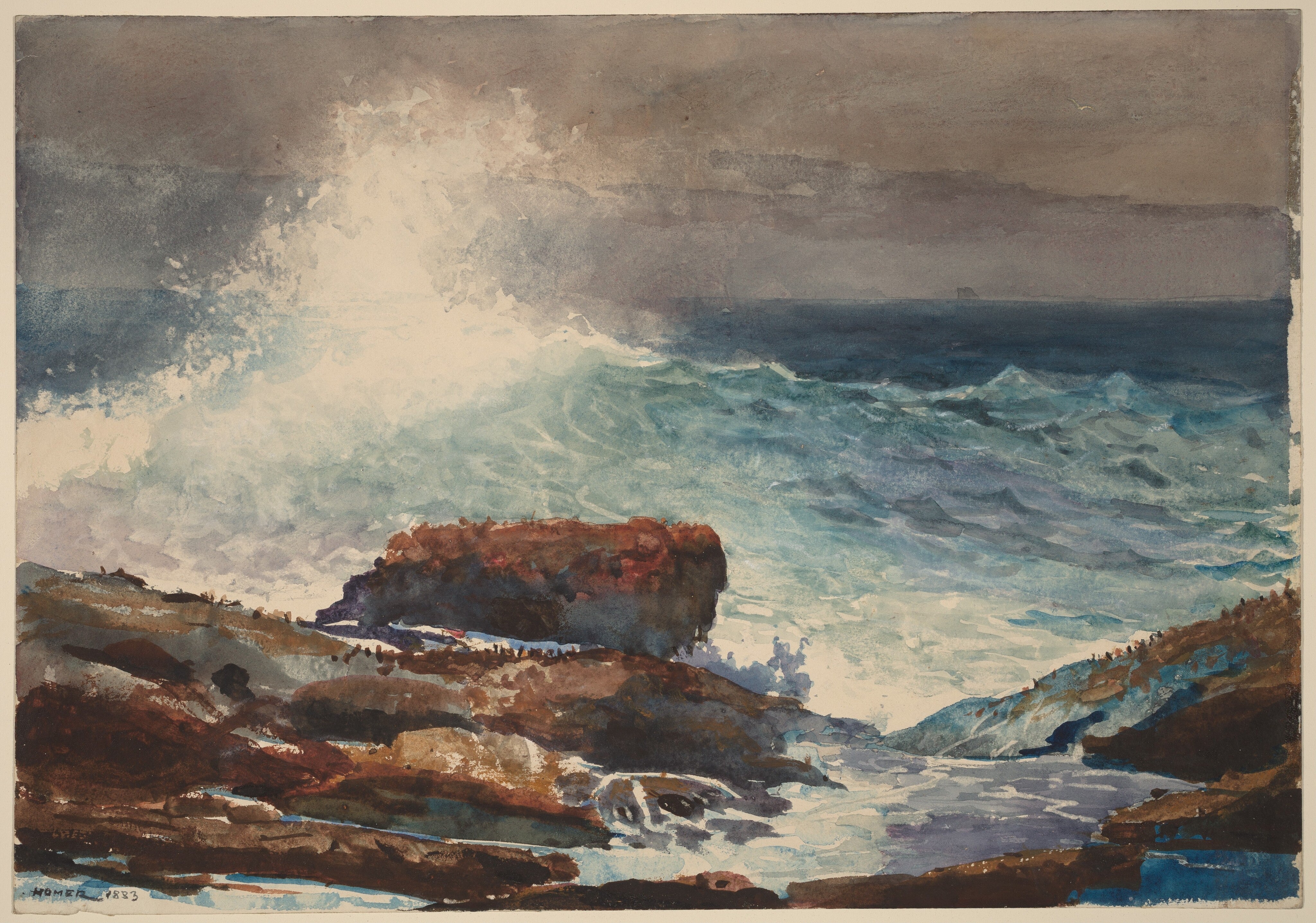 Winslow Homer – Incoming Tide, Scarboro, Maine
