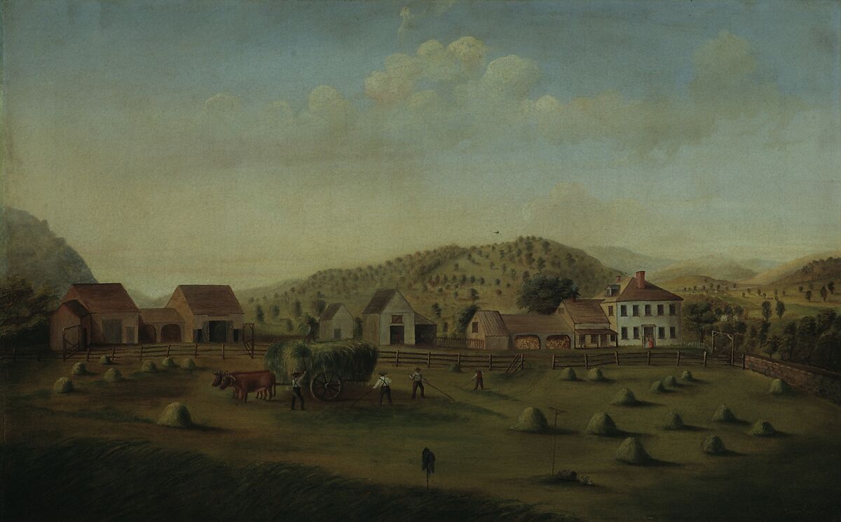 Attributed to Francis Alexander – Leete Farm, West Claremont, New Hampshire