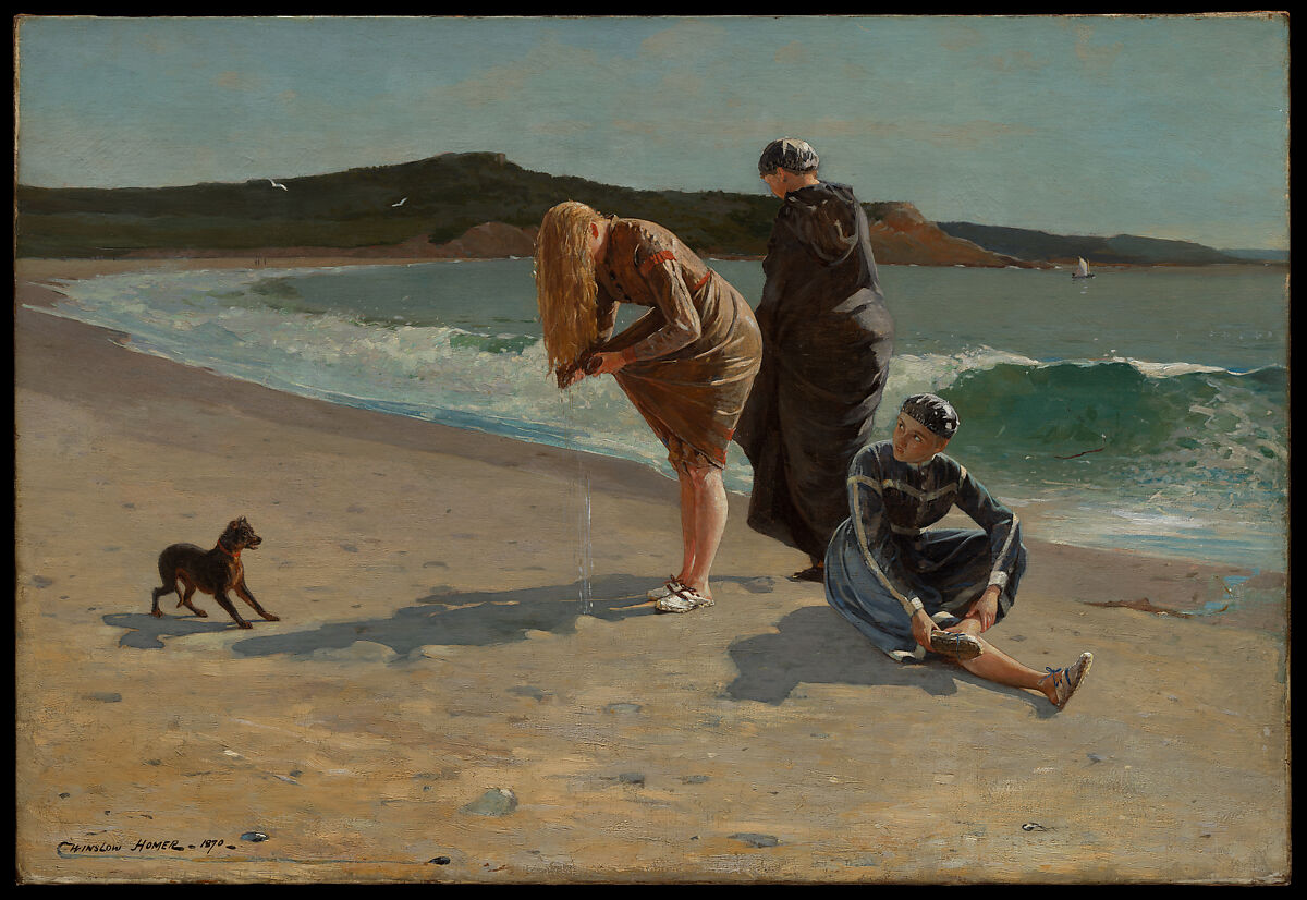 Winslow Homer – Eagle Head, Manchester, Massachusetts (High Tide)