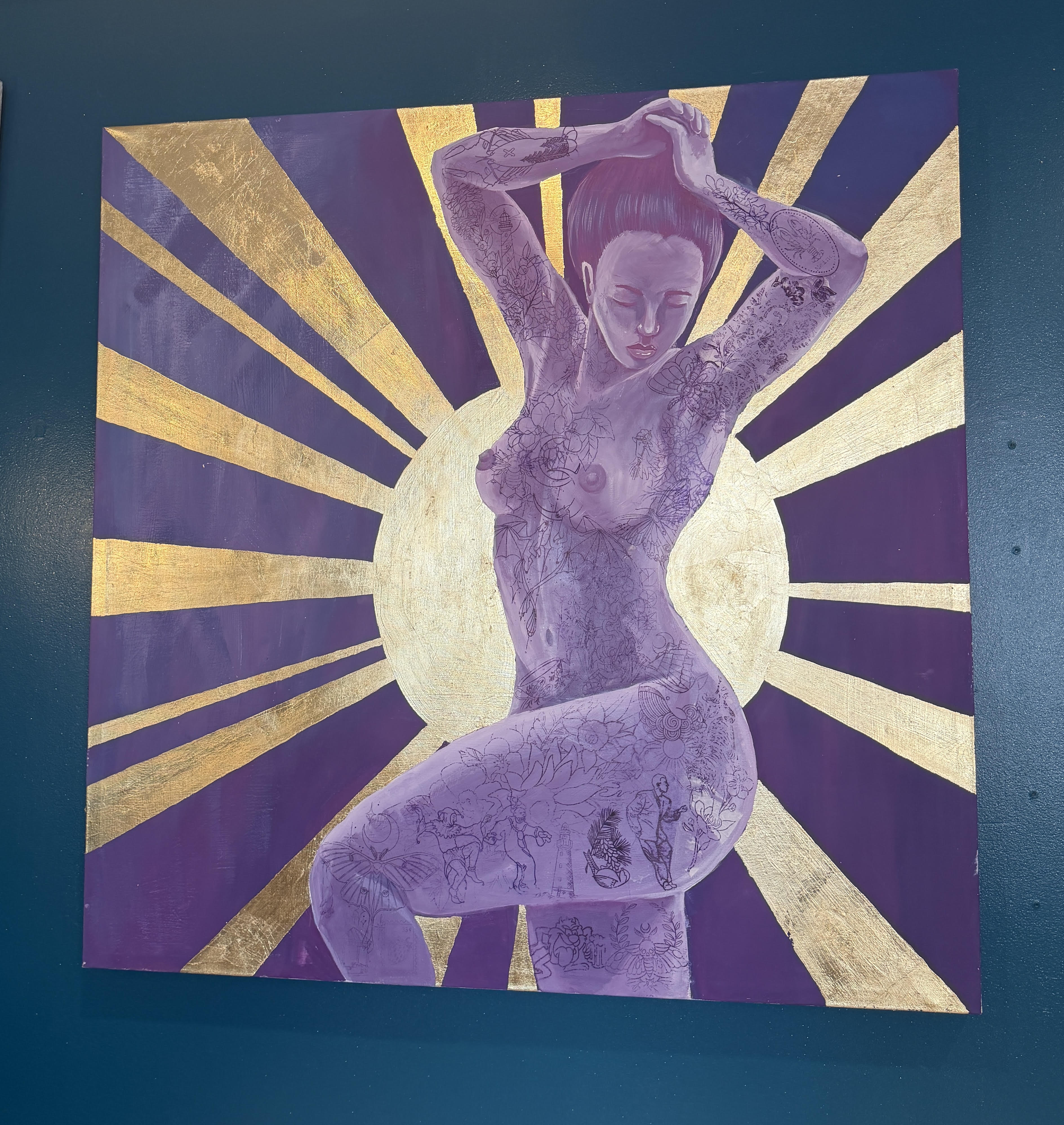 Lady in Purple  -  Stephanie Melora